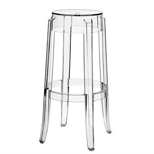 barstools | CasaFoyer Casper Bar Stool | Transparent Acrylic | Stylish & Stable Seating | Non-Marking Feet | Perfect for Any Color Scheme | casafoyer.myshopify.com