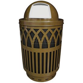 Toilet Seat | CasaFoyer Covington Can | COV40P-DT-BN-VV | Laser Cut Design | Easy Maintenance | Durable Galvanneal Steel | Suitable for Various Environments | casafoyer.myshopify.com