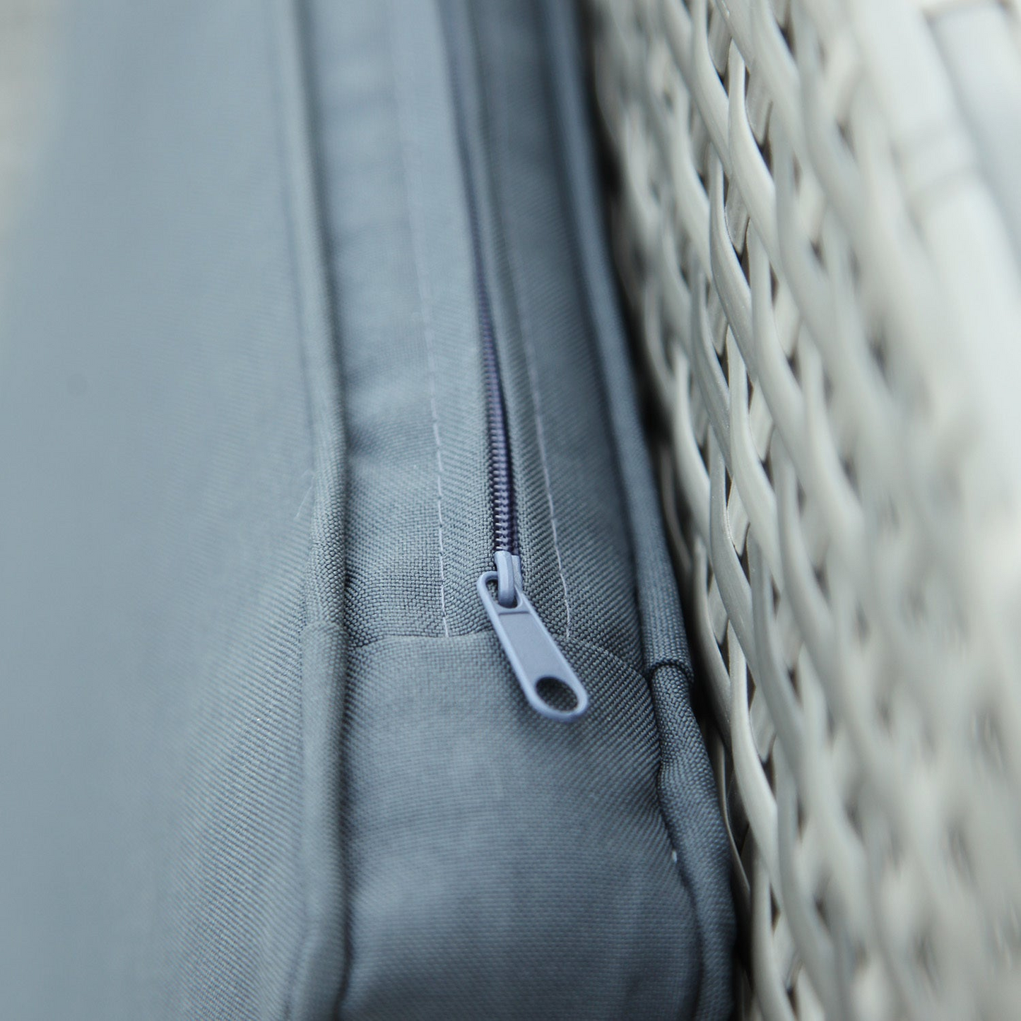 Patio Furntiure Sets | 6-Piece Patio Furniture Set Outdoor Sectional Sofa with Glass Table, Ottomans for Pool, Backyard, Lawn (Gray) | casafoyer.myshopify.com