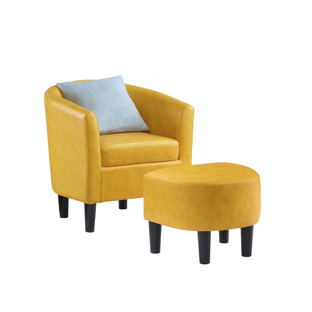 Chair | CasaFoyer Take a Seat Churchill Accent Chair with Ottoman | Ultimate Comfort & Style | Durable Frame | High-Density Foam Cushion | Removable Fabric Lining | Perfect for Relaxing & Matching Home Decor | casafoyer.myshopify.com
