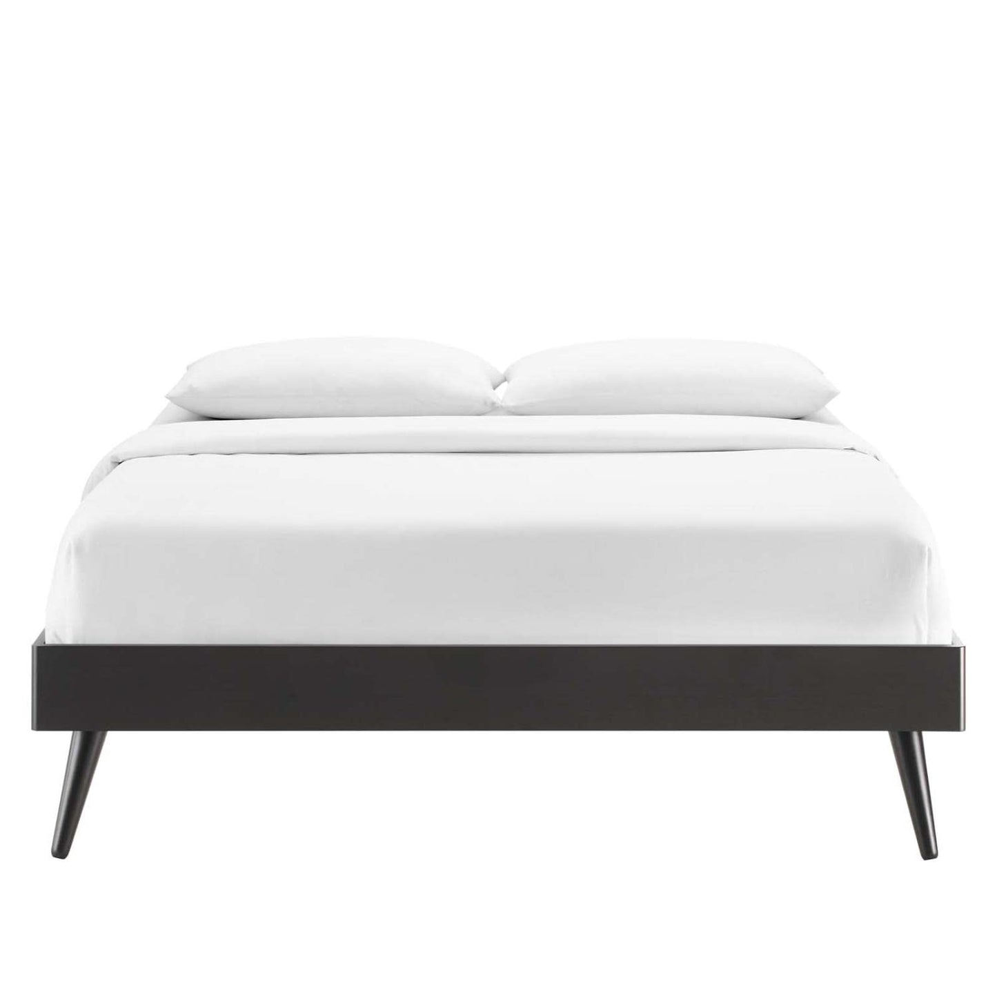 Bed | CasaFoyer Margo King Platform Bed Frame | Modern Style | Interchangeable Headboards | Sturdy Wood Construction | No Box Spring Needed | 601 lbs Weight Capacity | casafoyer.myshopify.com