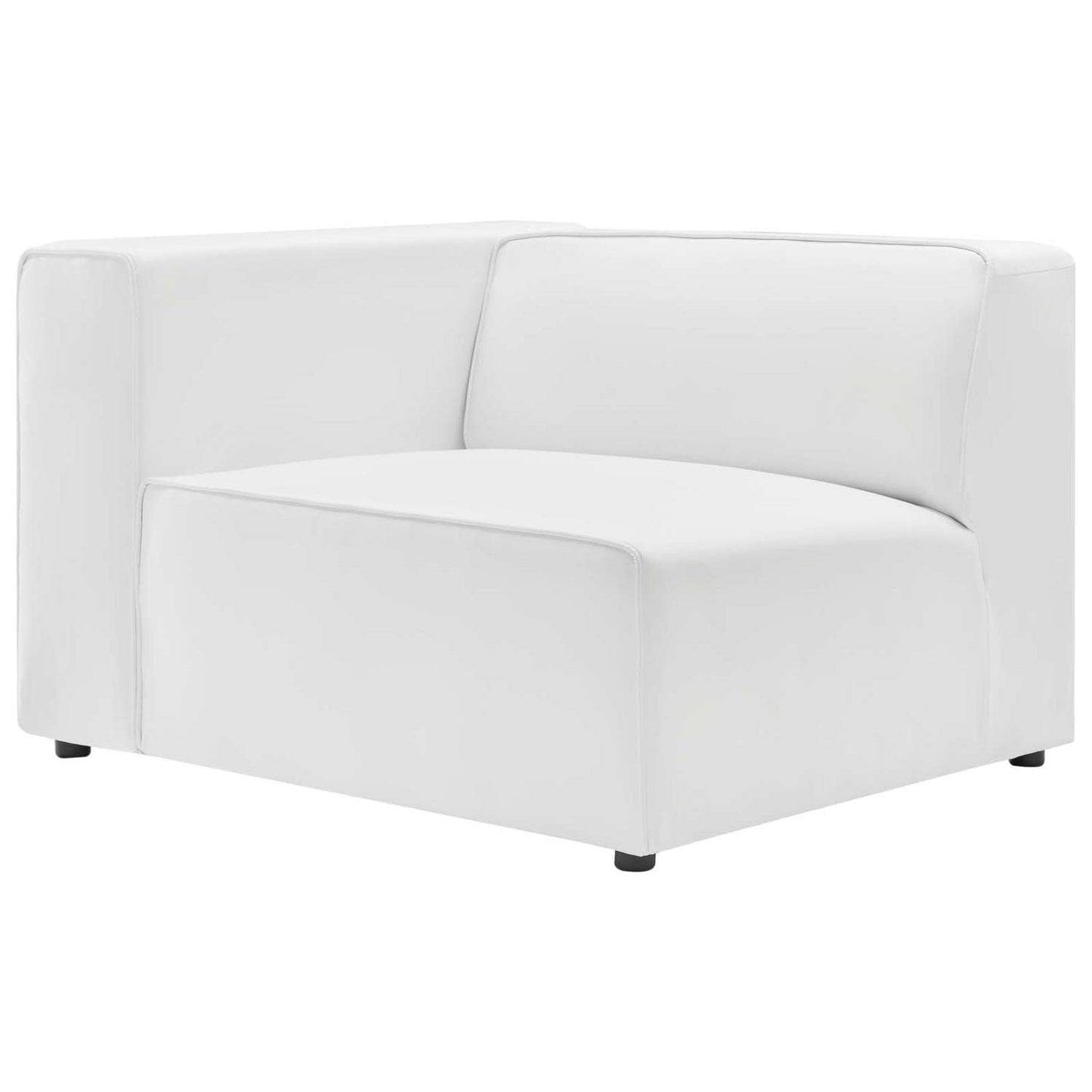 sofas | CasaFoyer Mingle Vegan Leather 3-Piece Sectional Sofa | Ultimate Relaxation & Tranquility | Spacious & Comfortable | Stylish for Modern Living | Includes Armless, Left-Arm & Right-Arm Chairs | casafoyer.myshopify.com