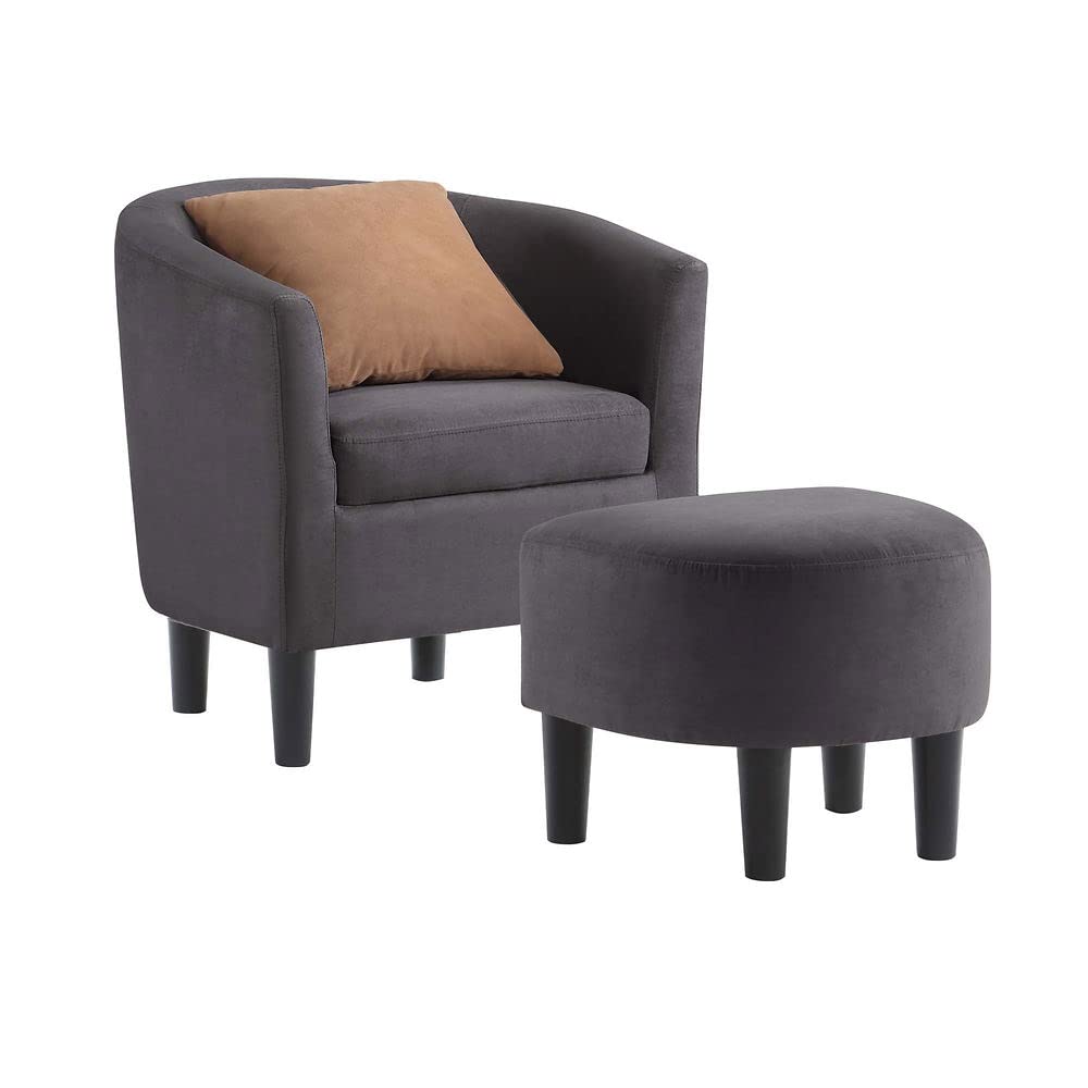 Chair | Take a Seat Churchill Accent Chair with Ottoman | Ultimate Comfort & Style | Sturdy Frame | High-Density Foam | Easy Maintenance | CasaFoyer | casafoyer.myshopify.com
