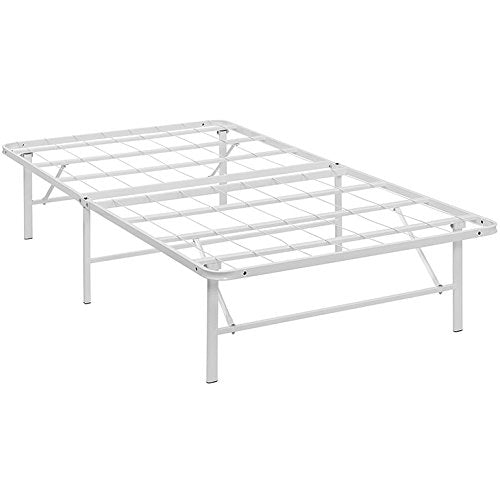 Bed | CasaFoyer Horizon Metal Bed Frame | Durable Stainless Steel | 14 Clearance | 1300 lbs Capacity | No Box Spring Needed | Easy Assembly | Twin Size | casafoyer.myshopify.com