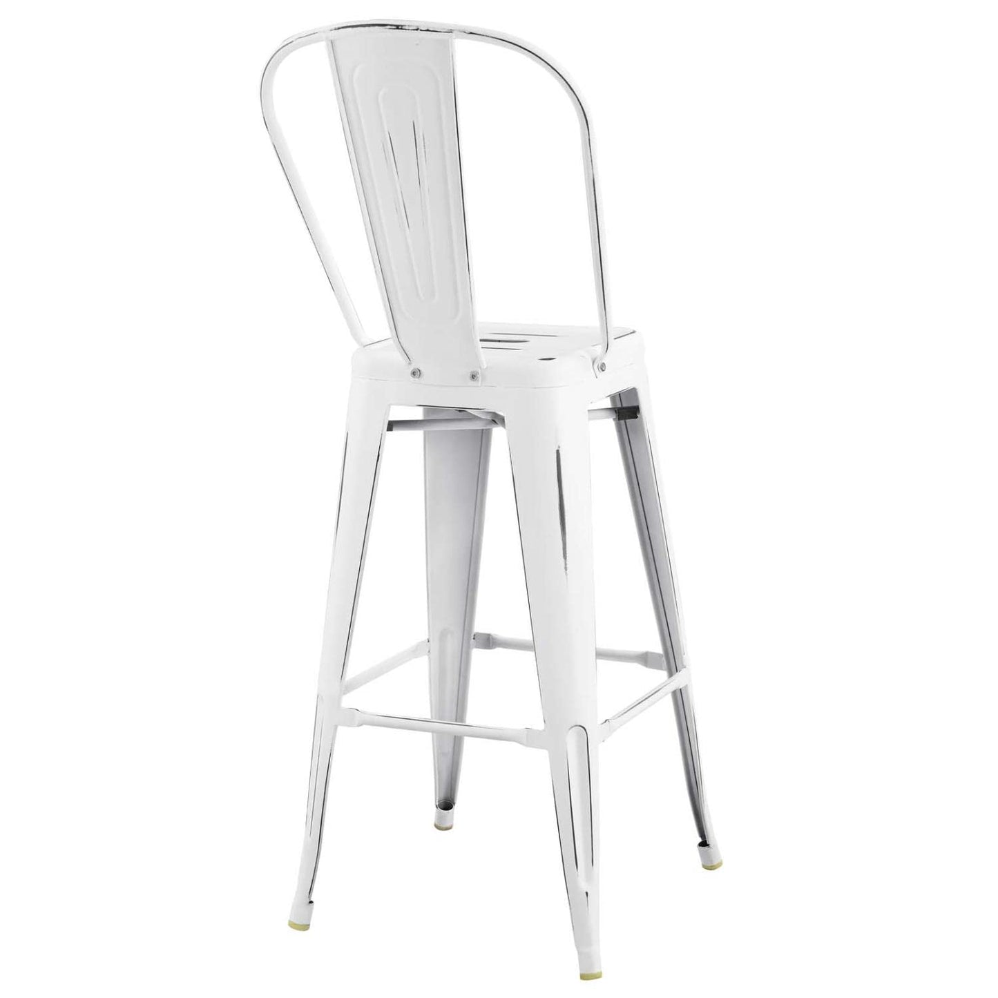 home office desk chairs | CasaFoyer Promenade Bar Stool | Vintage Powder Coated Steel | Classic Bistro Charm | Versatile & Stylish | Perfect for Breakfast Nook or Bar Area | casafoyer.myshopify.com