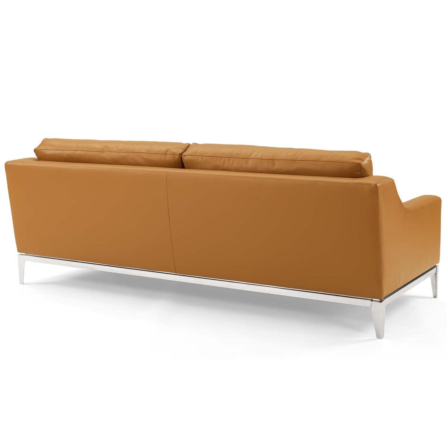 kitchen and dining room sets | CasaFoyer Harness Sofa & Armchair Set | Exquisite Leather Upholstery | Opulent Comfort | Stainless Steel Base | Vintage & Contemporary Home | Tan | casafoyer.myshopify.com
