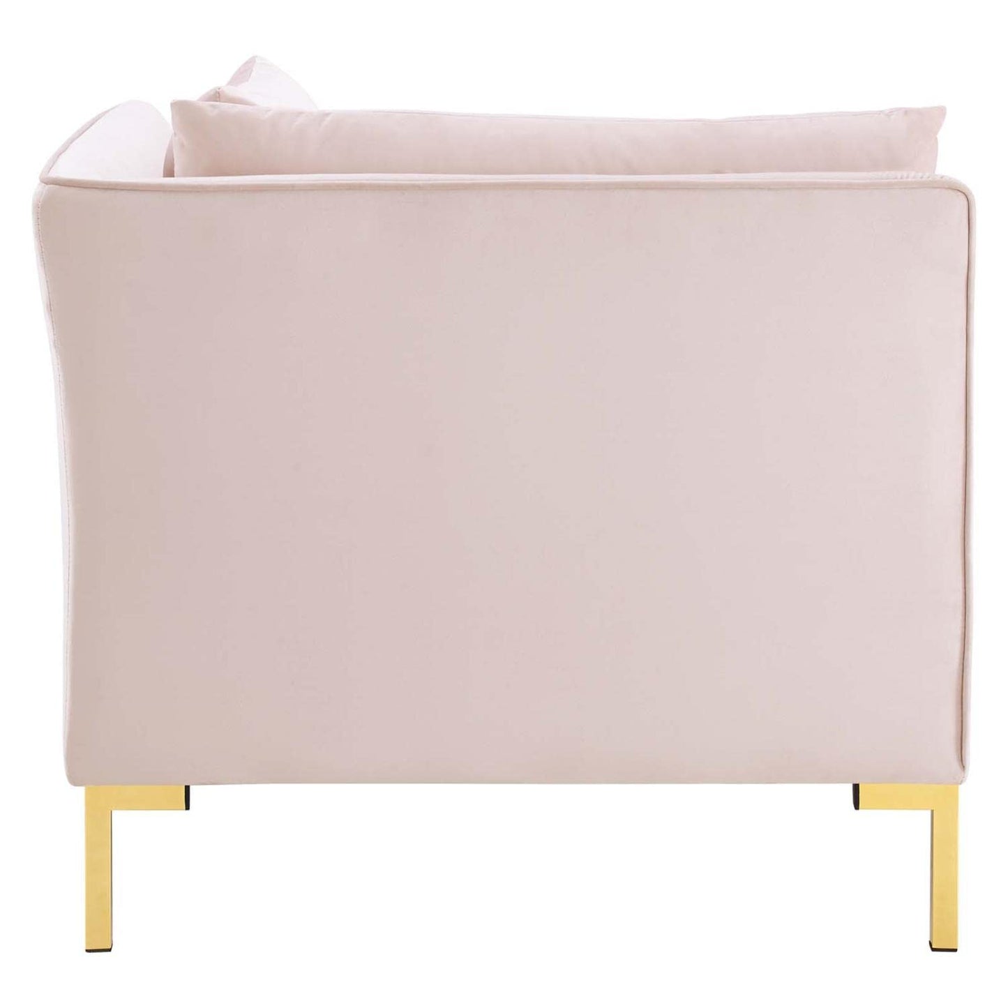 kitchen and dining room sets | CasaFoyer Ardent Performance Velvet 5-Piece Sectional Sofa | Vintage Modern Glam Deco Style | Stain-Resistant Velvet | Comfortable Foam Padding | Gold Metal Legs | 440 lbs Weight Capacity | casafoyer.myshopify.com