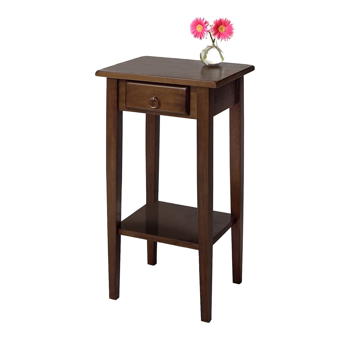 TABLE | Ergode Regalia Design | Elegant & Stylish | Versatile Solution for Plants & Telephones | Drawer & Shelf | 16.93 W x 14.17 D x 29.53 H | 18.74 lbs | casafoyer.myshopify.com