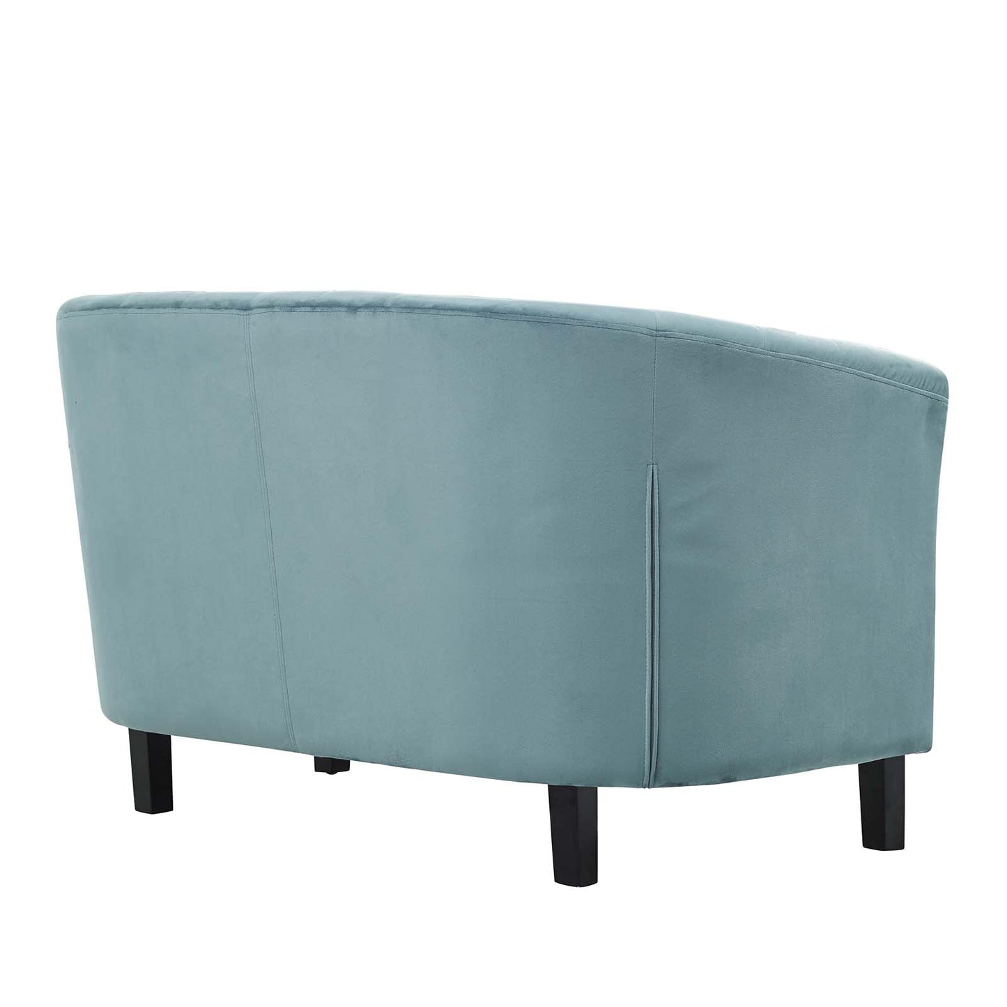 sofas | CasaFoyer Prospect Performance Velvet Loveseat | Chesterfield Design | Modern Aesthetic | Button Tufting | Espresso Legs | Plush Foam Padding | Stain-Resistant Upholstery | casafoyer.myshopify.com
