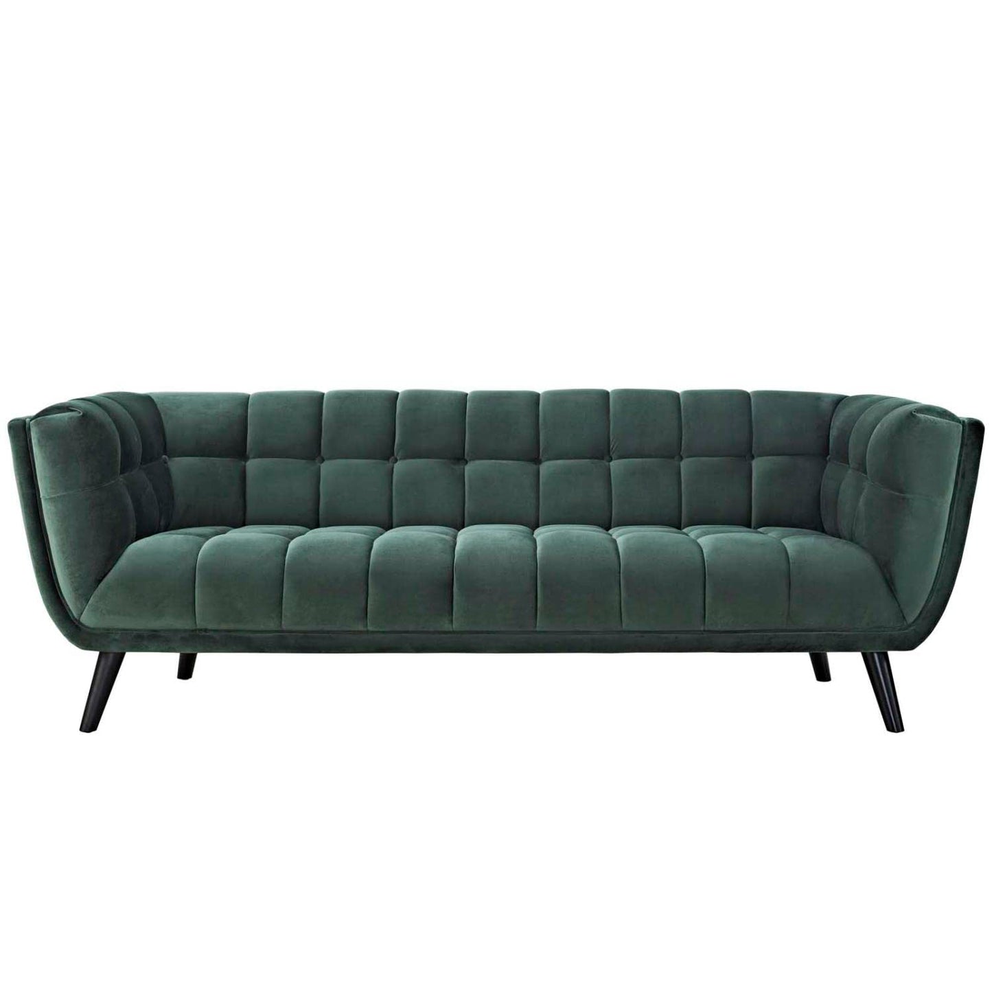 kitchen and dining room sets | CasaFoyer Bestow Performance Velvet Living Room Set | Luxurious | Stain-Resistant | Wide Profile | Button Tufted | Foam Padded | Black Finish Legs | Includes Sofa & Loveseat | Ideal for Mid-Century, Modern Farmhouse, Contemporary Decors | casafoyer.myshopify.com