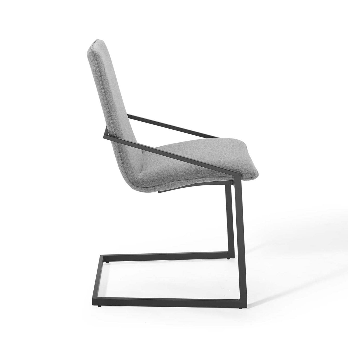 home office desk chairs | CasaFoyer Pitch Performance Fabric Upholstered Dining Armchair | Set of 2 | Modern Design | Sturdy Matte Black Frame | Comfortable Foam Seat | Elegant Upholstered Fabric | 330 lbs Capacity | casafoyer.myshopify.com