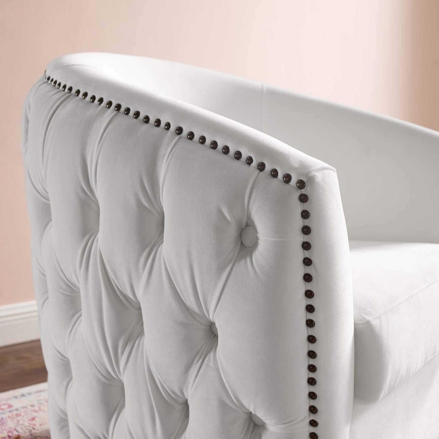 home office desk chairs | CasaFoyer Rogue Performance Velvet Swivel Armchair | Versatile | Comfortable | Stylish | Stain-Resistant Upholstery | 360-Degree Swivel Base | Dense Foam Padding | Timeless Vintage Classic | casafoyer.myshopify.com