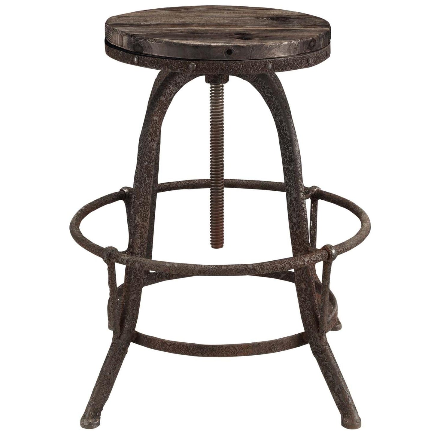 barstools | CasaFoyer Collect | Industrial Modern Counter Stool Set of 4 | Pine Wood Top | Cast Iron Stand | Foot Ring | Create Lasting Memories | casafoyer.myshopify.com