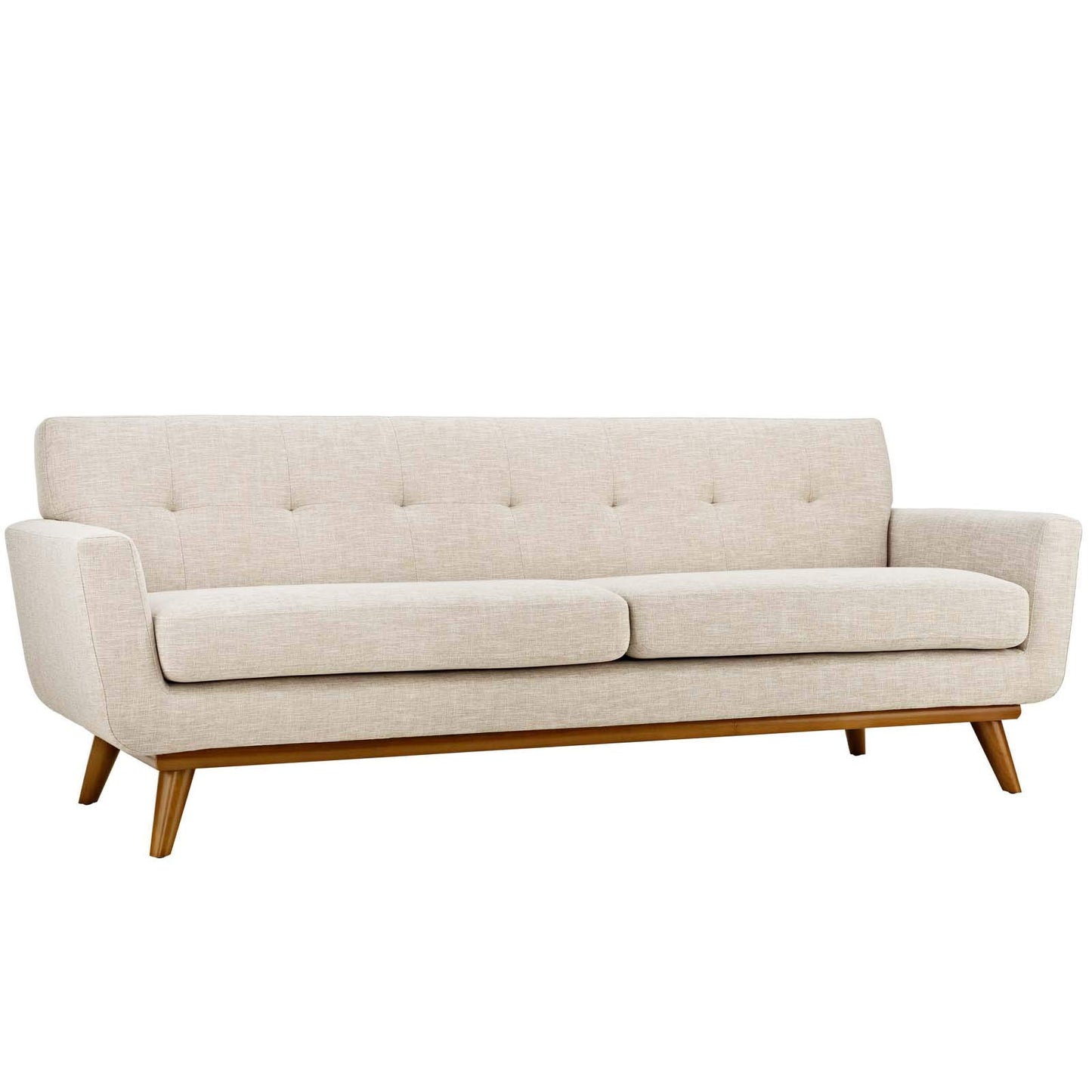 kitchen and dining room sets | CasaFoyer Engage Sofa | Dual Cushions | Cherry Wood Legs | Perfect for Lounging & Entertaining | Includes Engage Armchair | casafoyer.myshopify.com