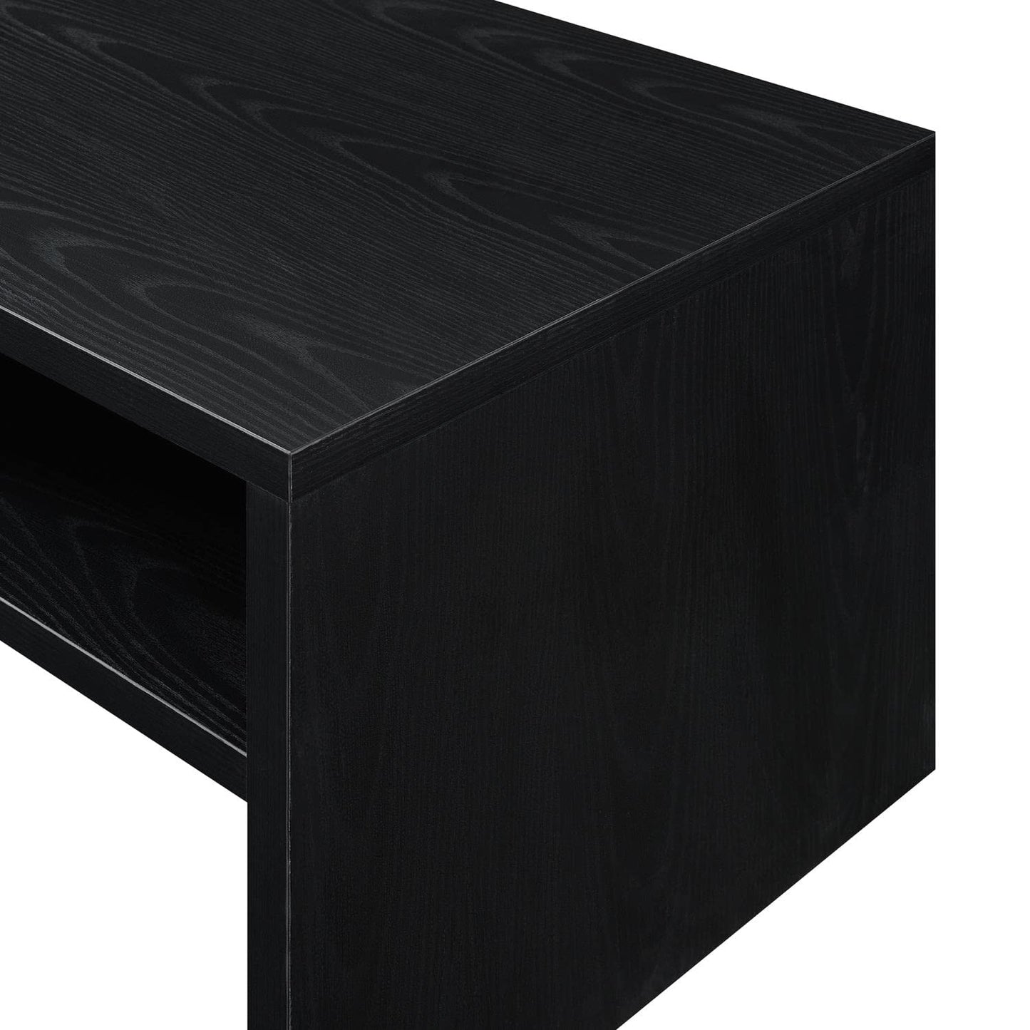 TABLE | Ergode Northfield Admiral Deluxe Coffee Table with Shelves | Sleek Design | Spacious Surface Top | Abundant Display & Storage Space | Durable Materials | Complements Contemporary Decor | casafoyer.myshopify.com