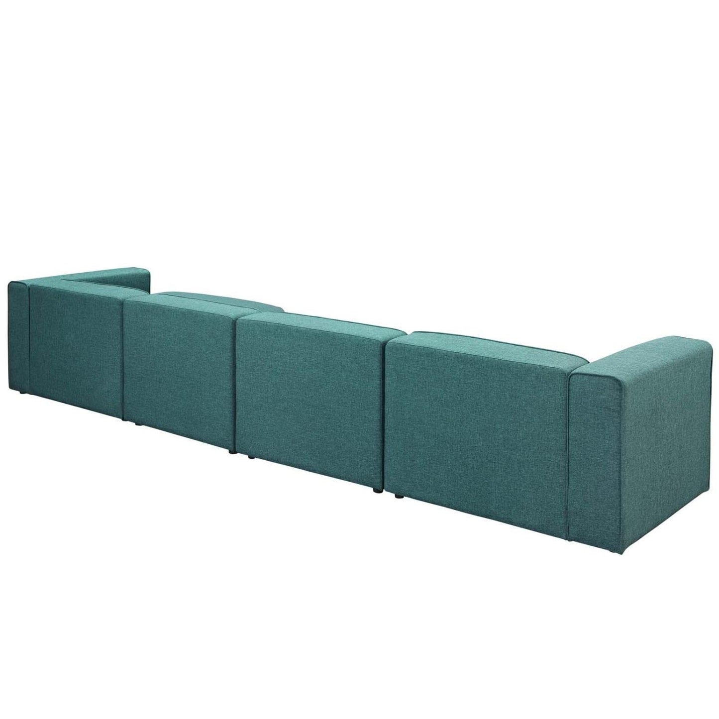 kitchen and dining room sets | CasaFoyer Mingle 5-Piece Modular Sectional Sofa Set - Teal | Spacious & Comfortable | High-Quality Polyester | Stylish & Durable | Ideal for Contemporary Decors | casafoyer.myshopify.com