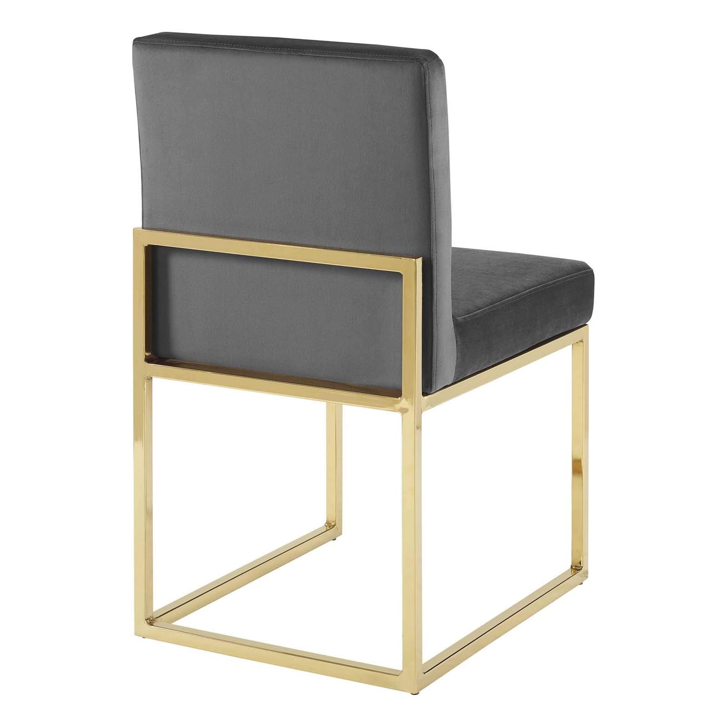 home office desk chairs | CasaFoyer Carriage Channel Tufted Performance Velvet Upholstered Sled Base Dining Chair | Gold Stainless Steel | Stain-Resistant | Glamorous Design | Versatile | 331 lbs Weight Capacity | casafoyer.myshopify.com