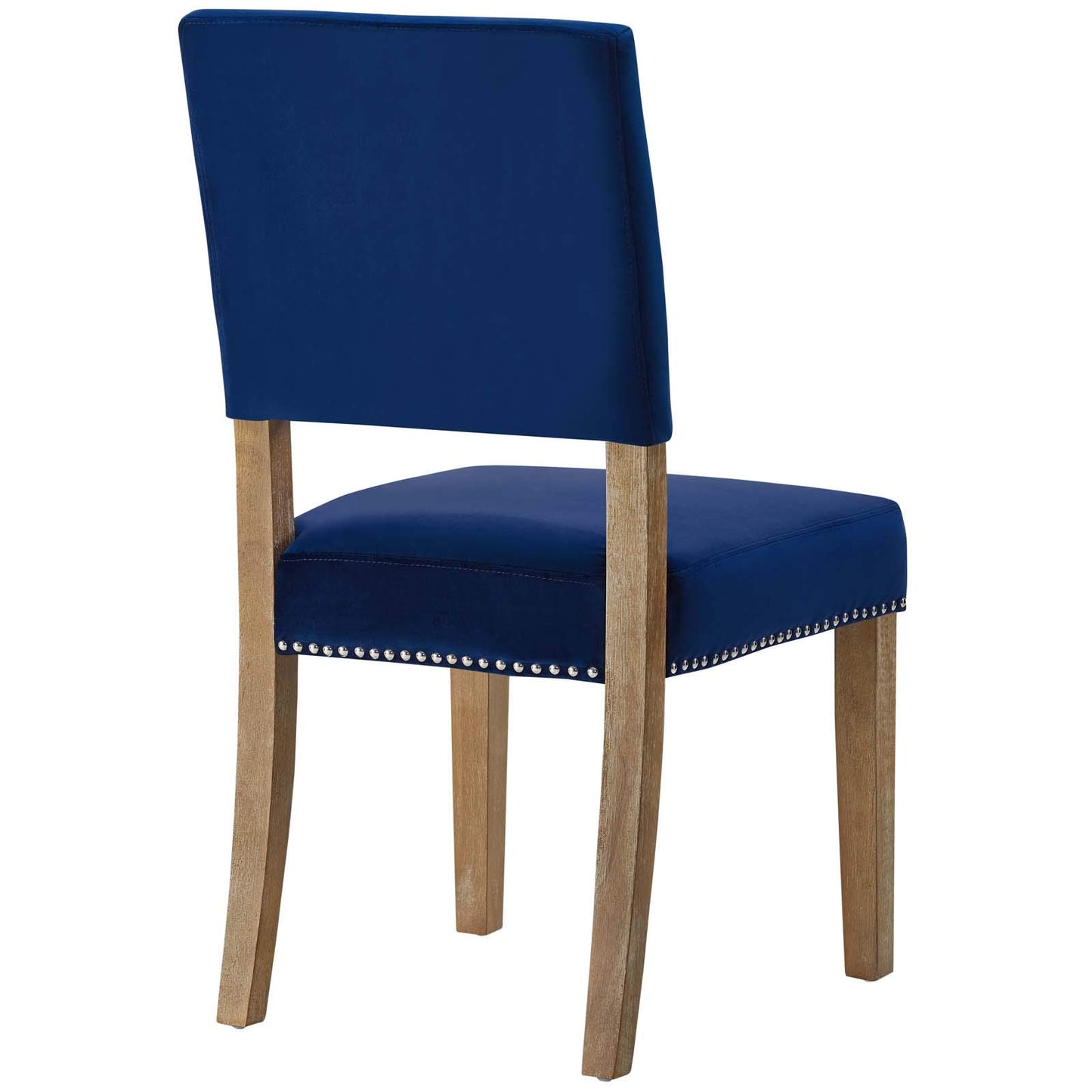 home office desk chairs | CasaFoyer Oblige Dining Side Chair Set of 4 | Velvet Upholstery | Nailhead Trim | No Sag Springs | Cozy Cushion | Solid Wood Frame | Non-Marking Foot Caps | casafoyer.myshopify.com