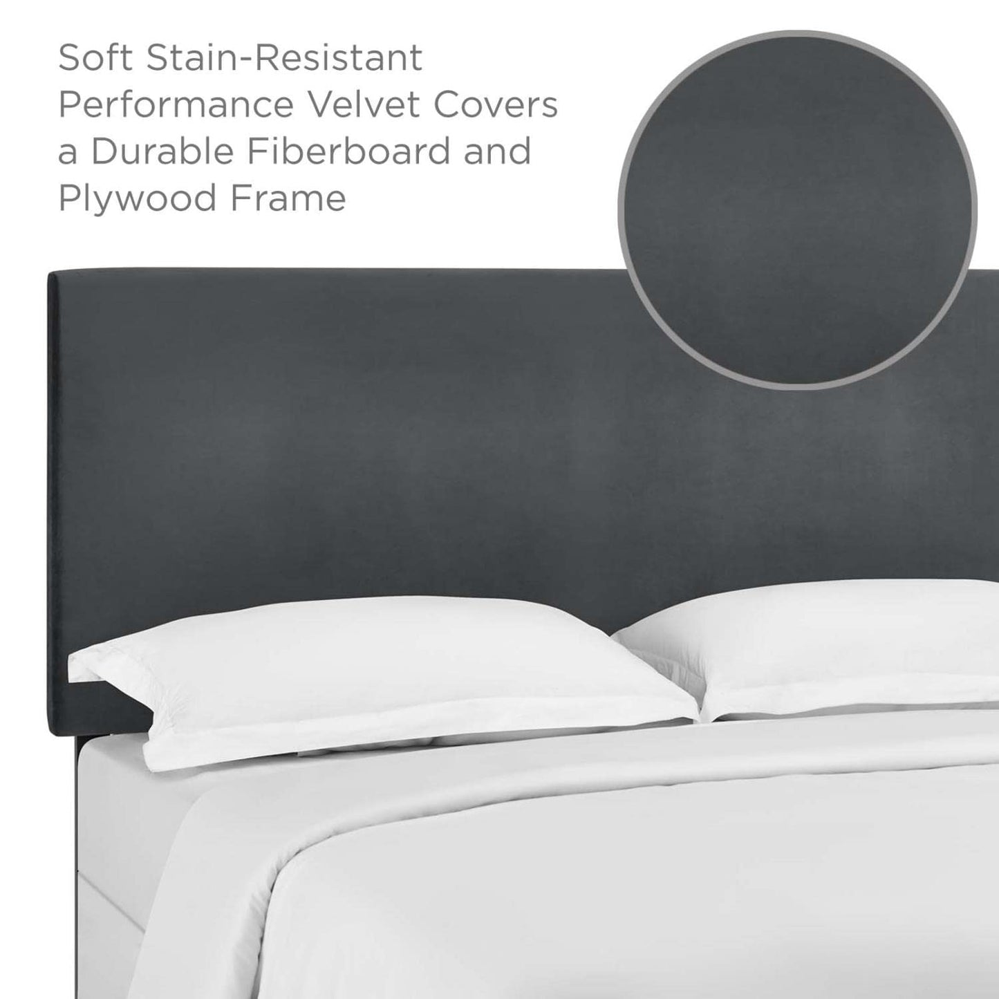 headboards | CasaFoyer Taylor Twin Headboard | Elegant Stain-Resistant Velvet | Adjustable Height | Durable Wood Legs | Perfect for Kids, Dorms & Guest Rooms | casafoyer.myshopify.com