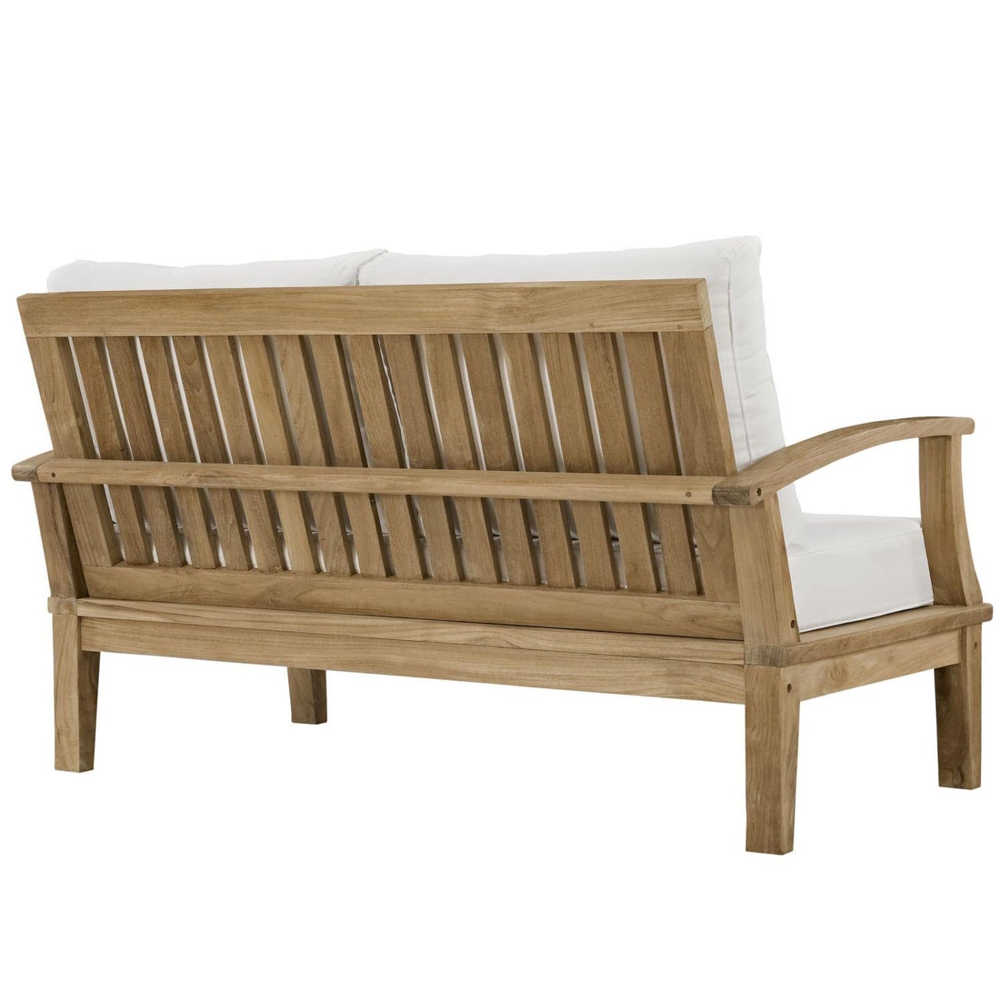 Patio Furniture Sets | Marina Teak Wood Outdoor Patio Furniture Sofa Sectional Set | Luxury | Durable | All-Weather Cushions | Modern Design | Easy Assembly | casafoyer.myshopify.com