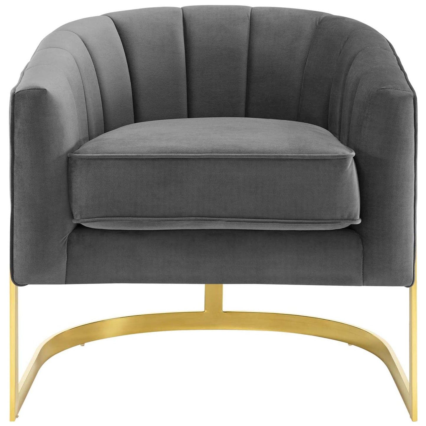 home office desk chairs | CasaFoyer Esteem Accent Armchair | Timeless Elegance | Soft Velvet Upholstery | Optimal Comfort | Modern Sophistication | Removable Seat Cushion | Gray | casafoyer.myshopify.com