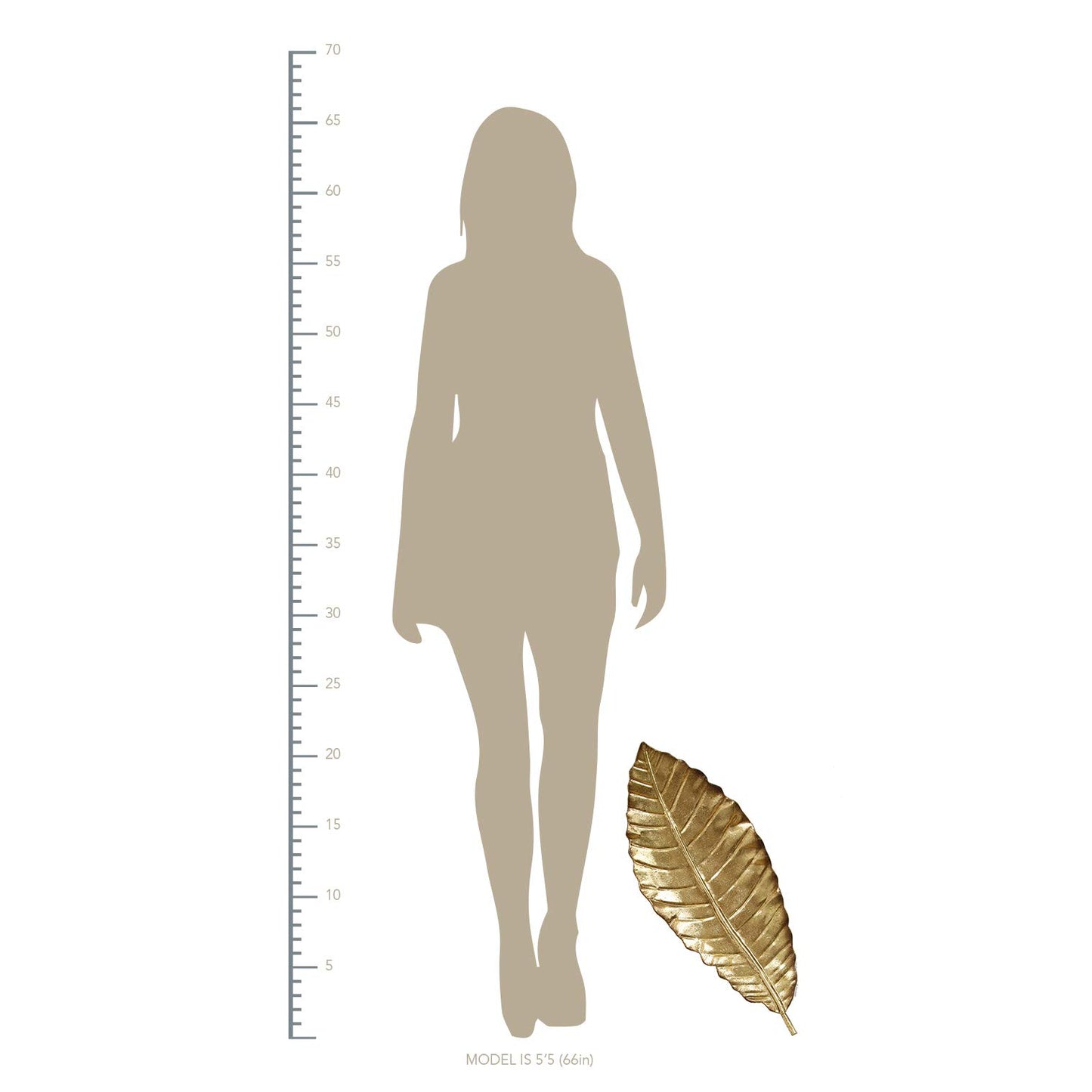 TABLE | Elegant Leaf Wall Decor | Durable Iron | Captivating Gold Finish | Refinement & Grace | Unique Centerpiece | Sofa/Console Table Accent | casafoyer.myshopify.com