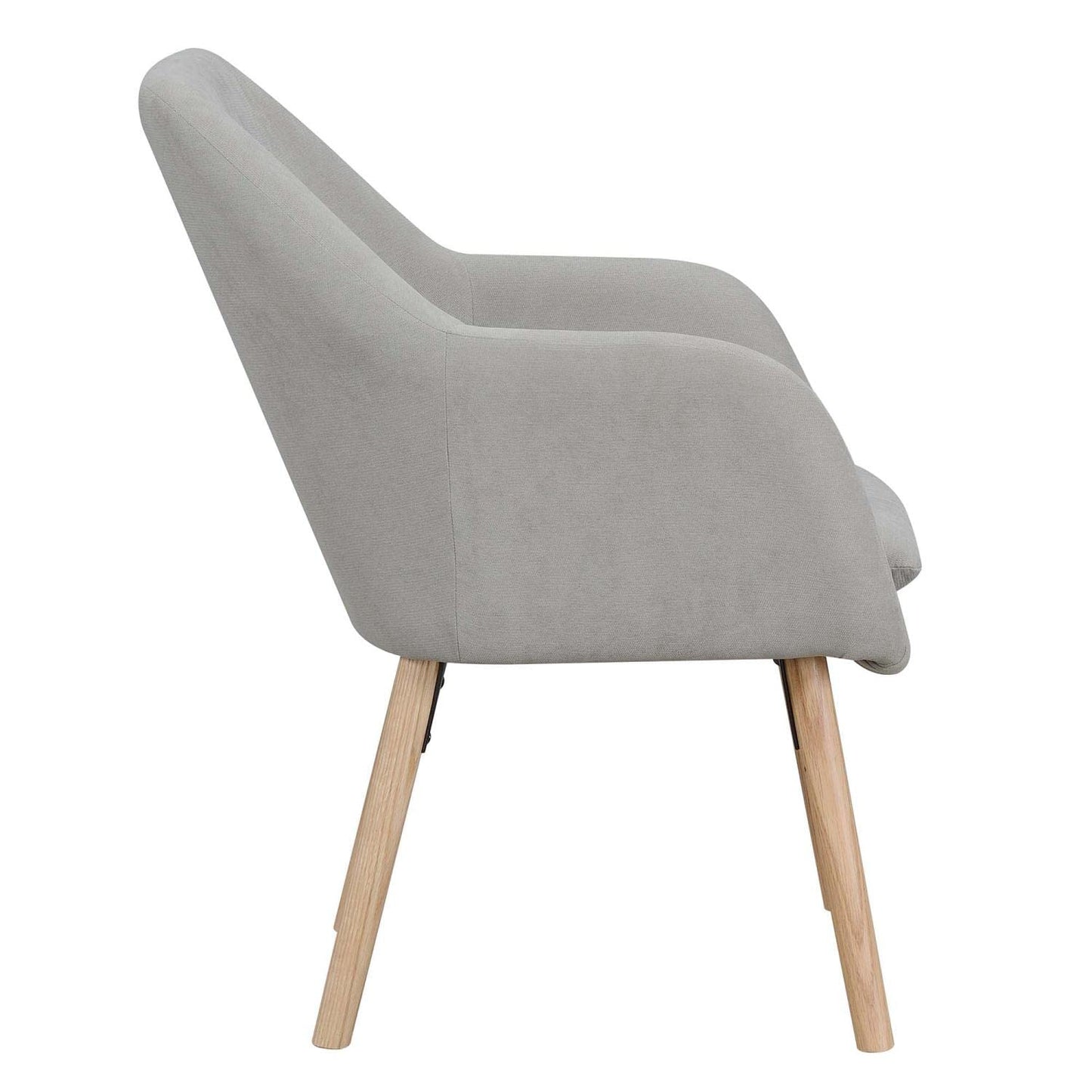 TABLE | CasaFoyer Take a Seat Charlotte Accent Chair | Stylish & Versatile | Solid Red Oak Legs | Linen Fabric | Detachable Foam Cushion | Perfect for Relaxation, Decor & Extra Seating | Mix & Match with Additional Chairs | casafoyer.myshopify.com