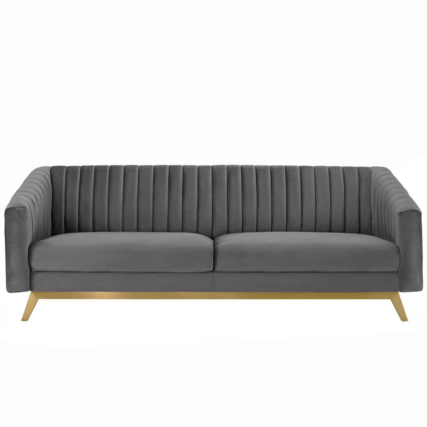 kitchen and dining room sets | CasaFoyer Valiant 2 Piece Performance Velvet Set | Retro Modern Sofa & Armchair | Navy | casafoyer.myshopify.com