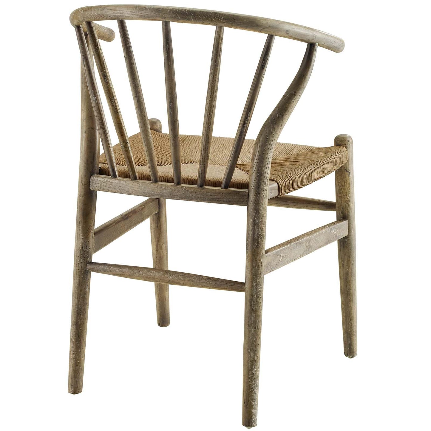 home office desk chairs | CasaFoyer Flourish Dining Side Chair Set of 2 | Scandinavian Elegance | Gray | Spindle Design | Paper Rope Seat | Sturdy Wooden Frame | Versatile & Stylish | 286 lbs Weight Capacity | casafoyer.myshopify.com
