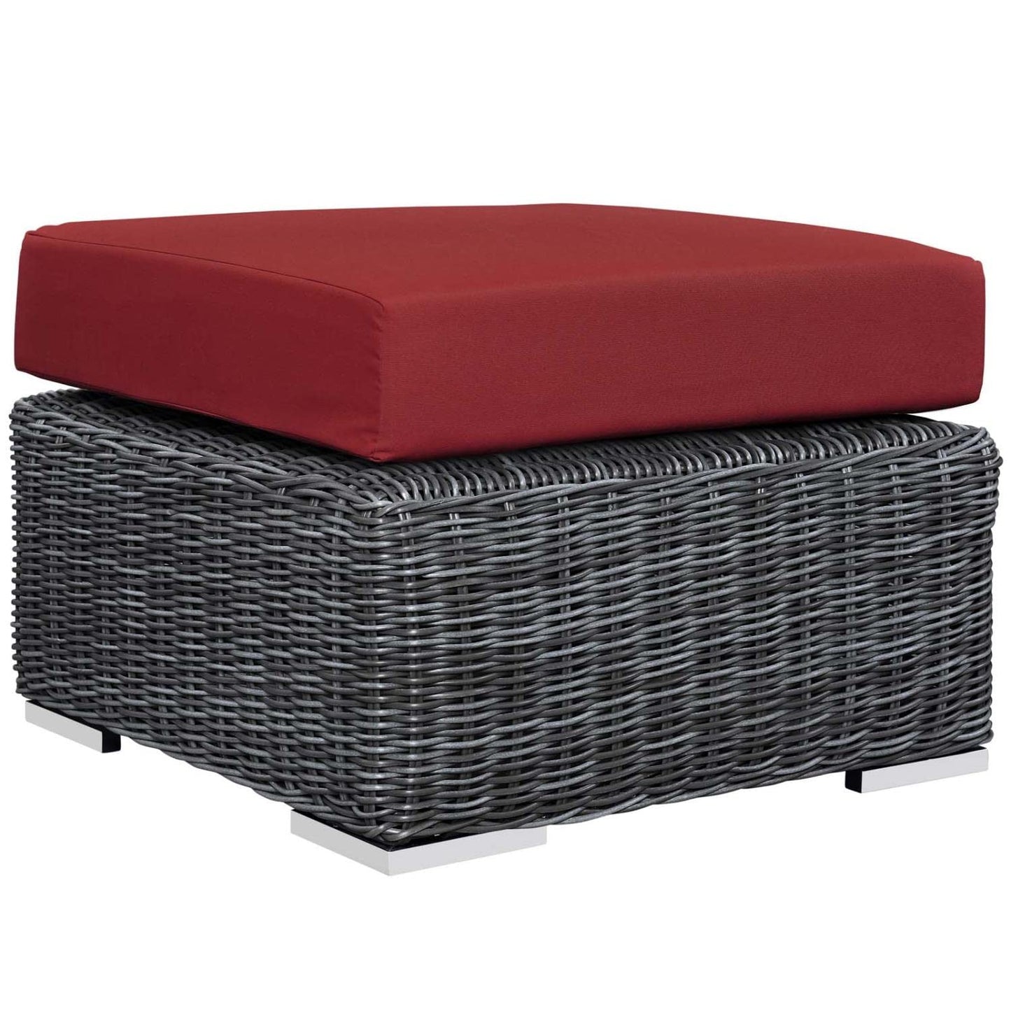 kitchen and dining room sets | CasaFoyer Ultimate Outdoor Relaxation | Summon Patio Sectional Sofa Set - Two-Tone Rattan | Sunbrella Cushions | UV Protection | Aluminum Frame | Includes Ottoman & Armchairs | casafoyer.myshopify.com