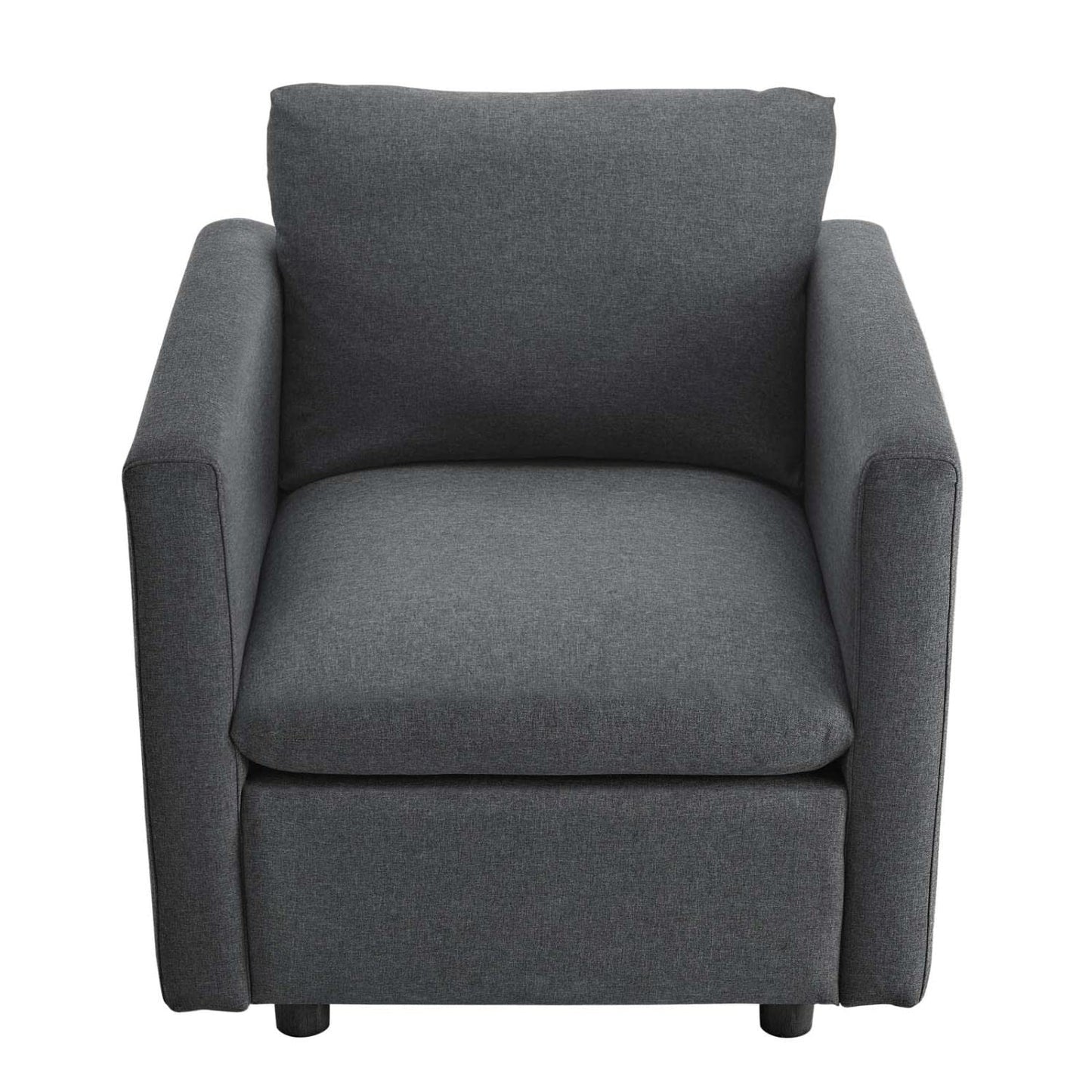 home office desk chairs | CasaFoyer Activate | Modern Upholstered Armchair | Versatile Design for Lounging | Family Rooms, Apartments, Offices | Dense Foam Padding | Soft Polyester Fabric | Sleek Black Wood Legs | Easy Assembly | Compact Shipping | 441 lbs Weight Capacity | casafoyer.myshopify.com
