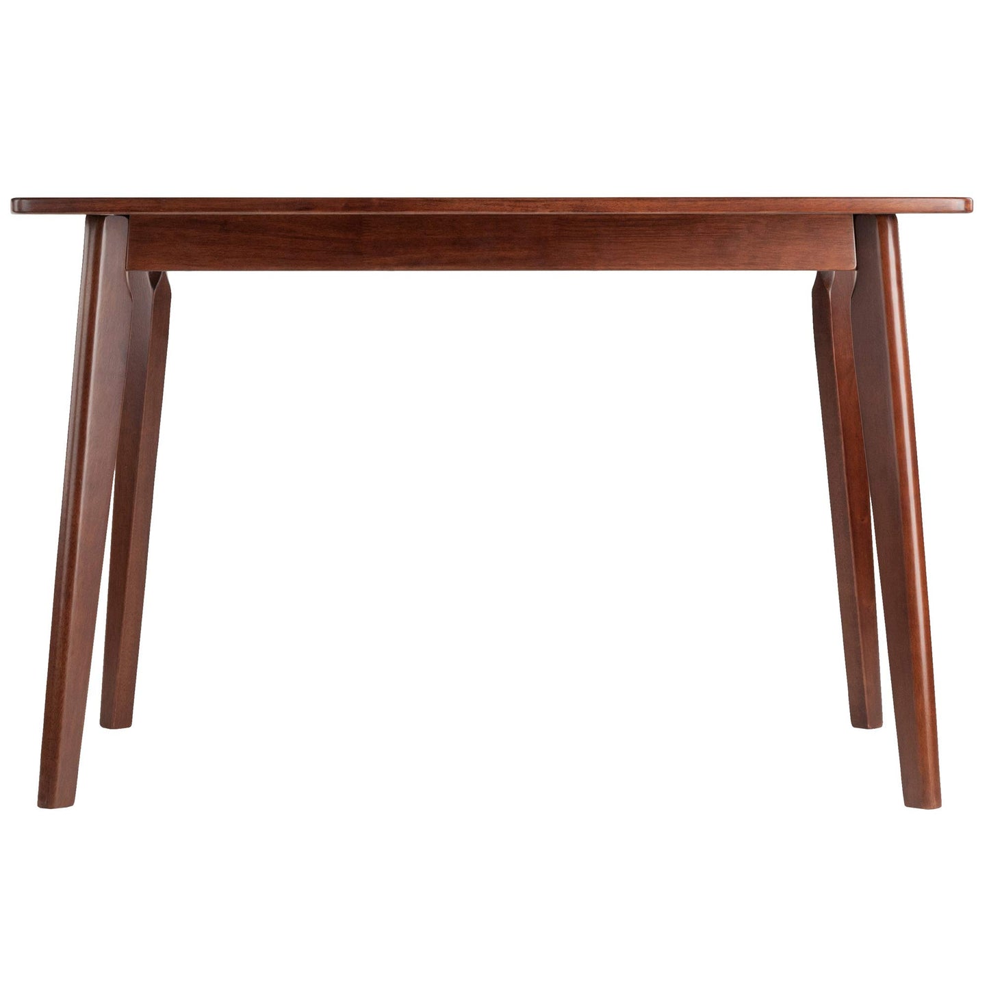 childrens table and chair sets | CasaFoyer Elegant 5-Piece Shaye Dining Table Set | Solid Wood | Walnut Finish | Modern Design | 4 Slat Back Chairs | Easy Assembly | 47.2W x 29.5D x 29H | casafoyer.myshopify.com