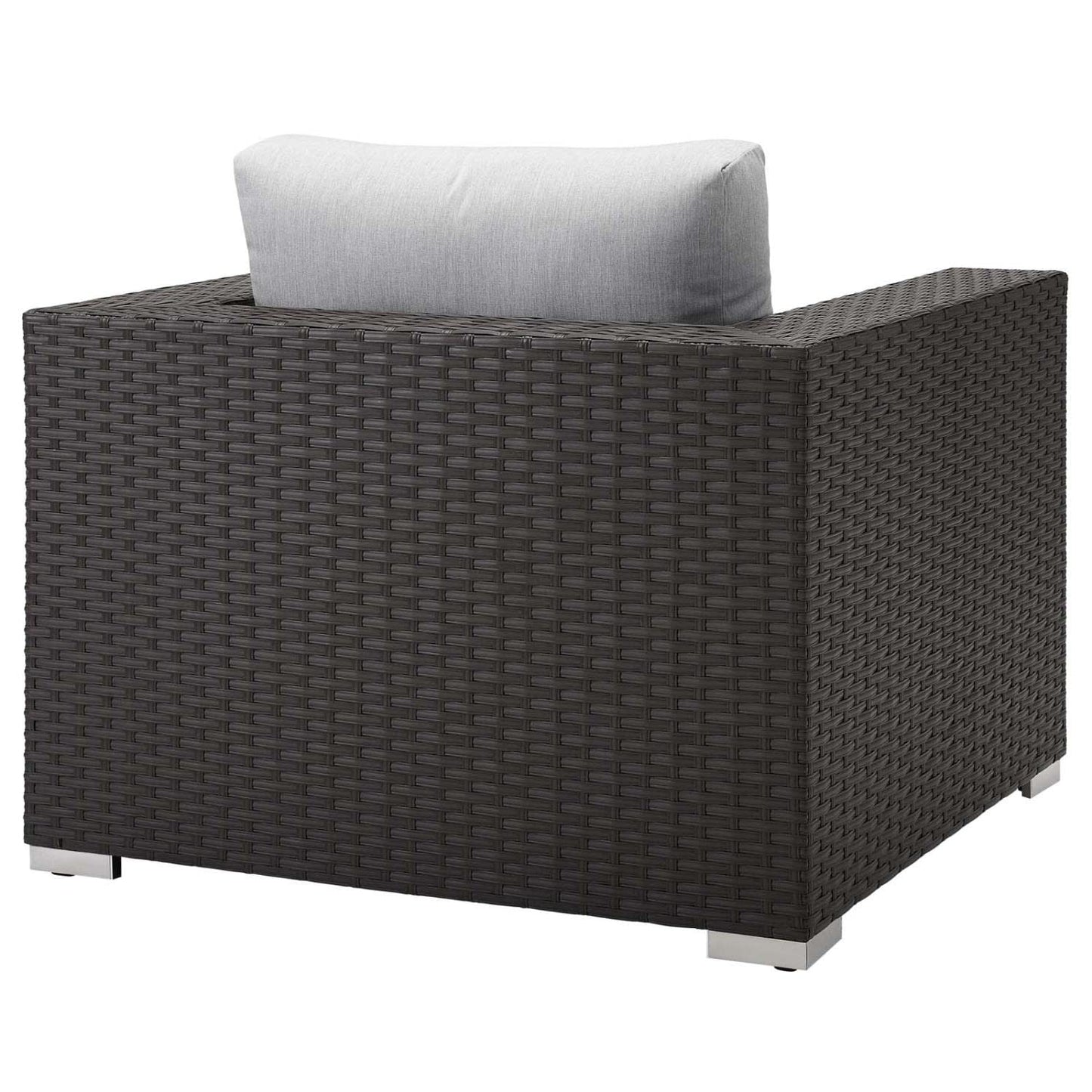 Patio Furniture Sets | Sojourn Outdoor Patio Arm Chair | Sturdy & Versatile | Sunbrella Cushions | UV Resistant | Powder-Coated Aluminum Frame | casafoyer.myshopify.com