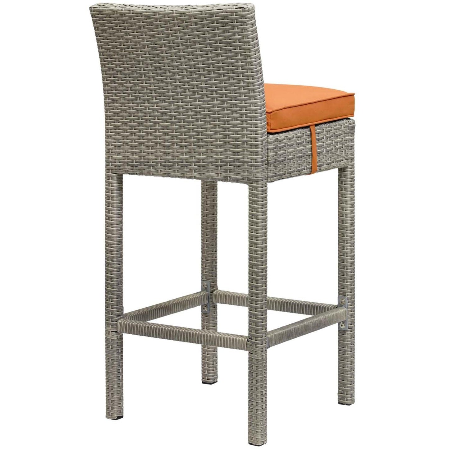 home office desk chairs | CasaFoyer Conduit Outdoor Patio Bar Stool | Stylish & Durable Wicker Rattan Design | Weather Resistant | Comfortable Cushion | Perfect for Outdoor Spaces | casafoyer.myshopify.com