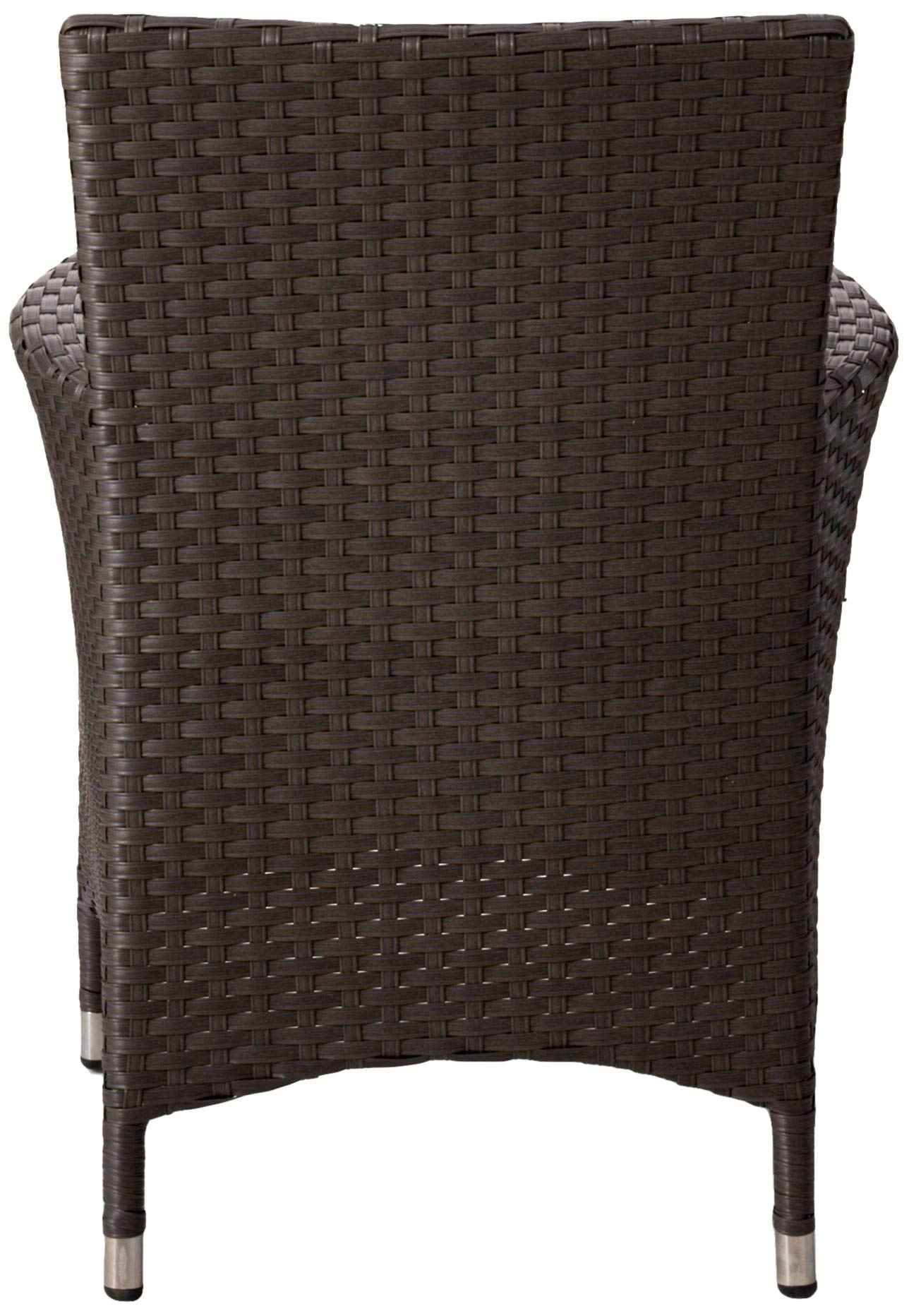 Patio Furniture Sets | Sojourn Outdoor Patio Furniture Collection | Premium Dining Arm Chair with Sunbrella Cushions, UV Resistance, Aluminum Frame | casafoyer.myshopify.com