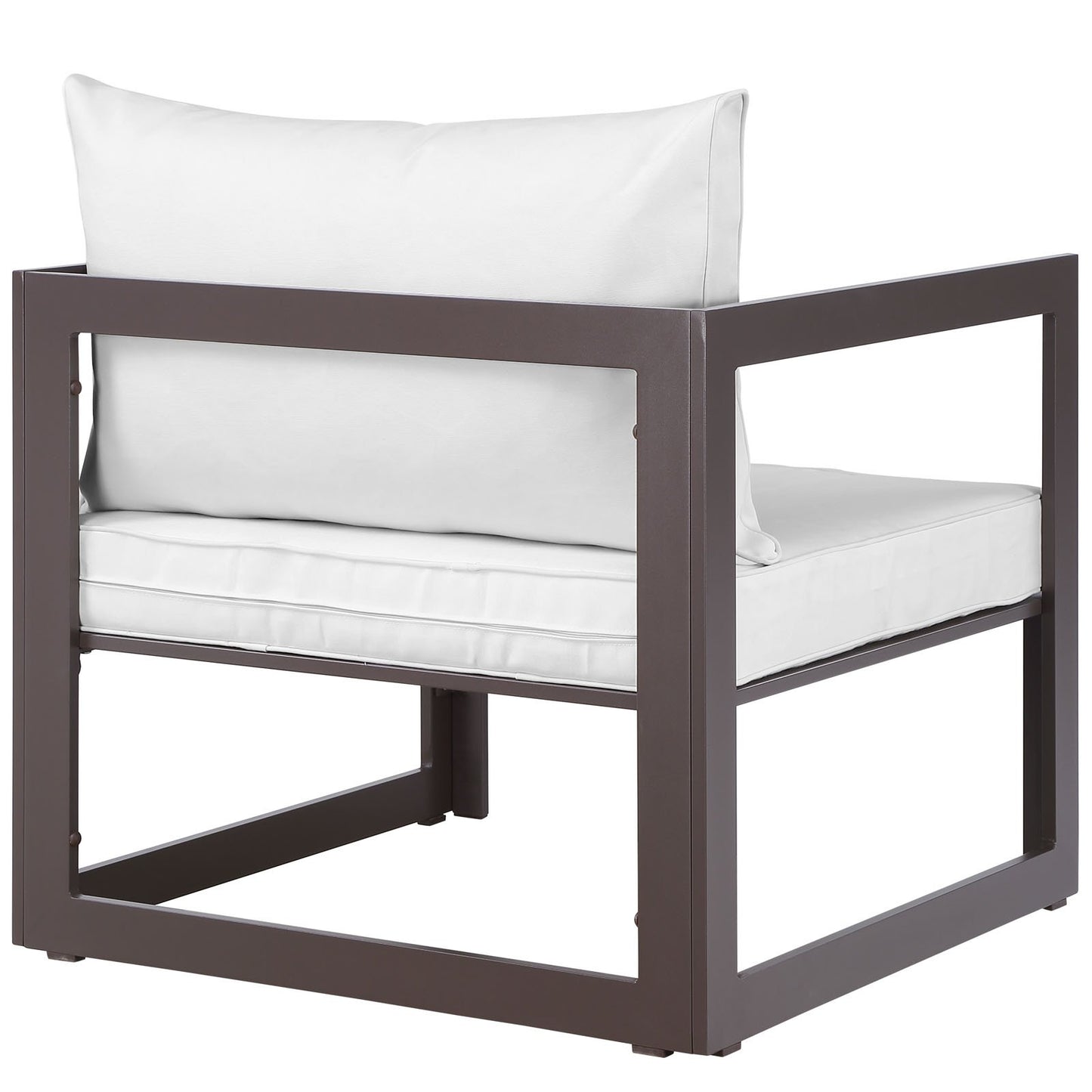 Patio Furniture Sets | Fortuna Outdoor Patio Arm Chair | Durable Aluminum | All-Weather Cushions | Modern Design | Ideal for Patios, Backyards, Poolside | casafoyer.myshopify.com