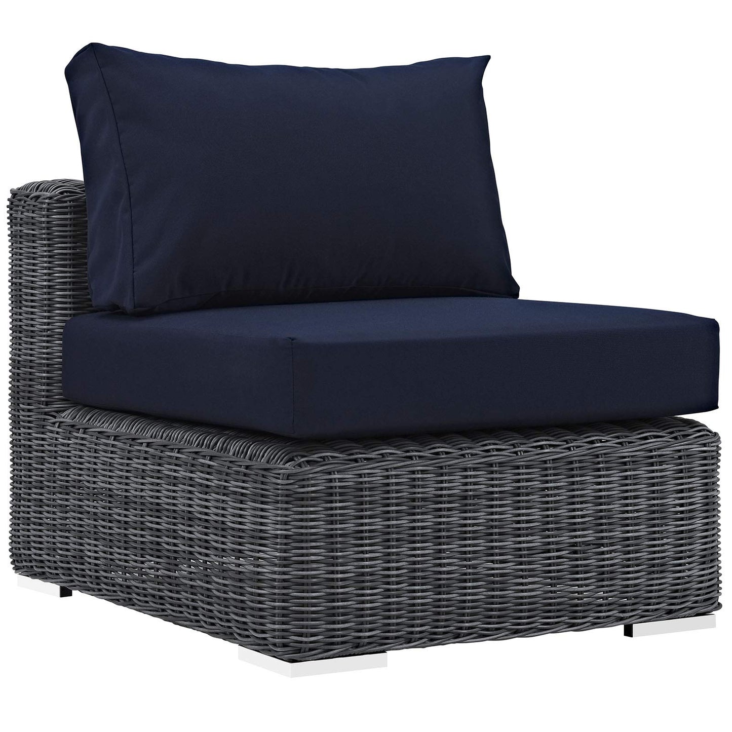 kitchen and dining room sets | CasaFoyer Summon Outdoor Patio Sectional Sofa Set | 5 Piece | Sunbrella Fabric | Two-Tone Rattan | Aluminum Frame | Coffee Table | Ideal for Patio, Backyard, Poolside | casafoyer.myshopify.com