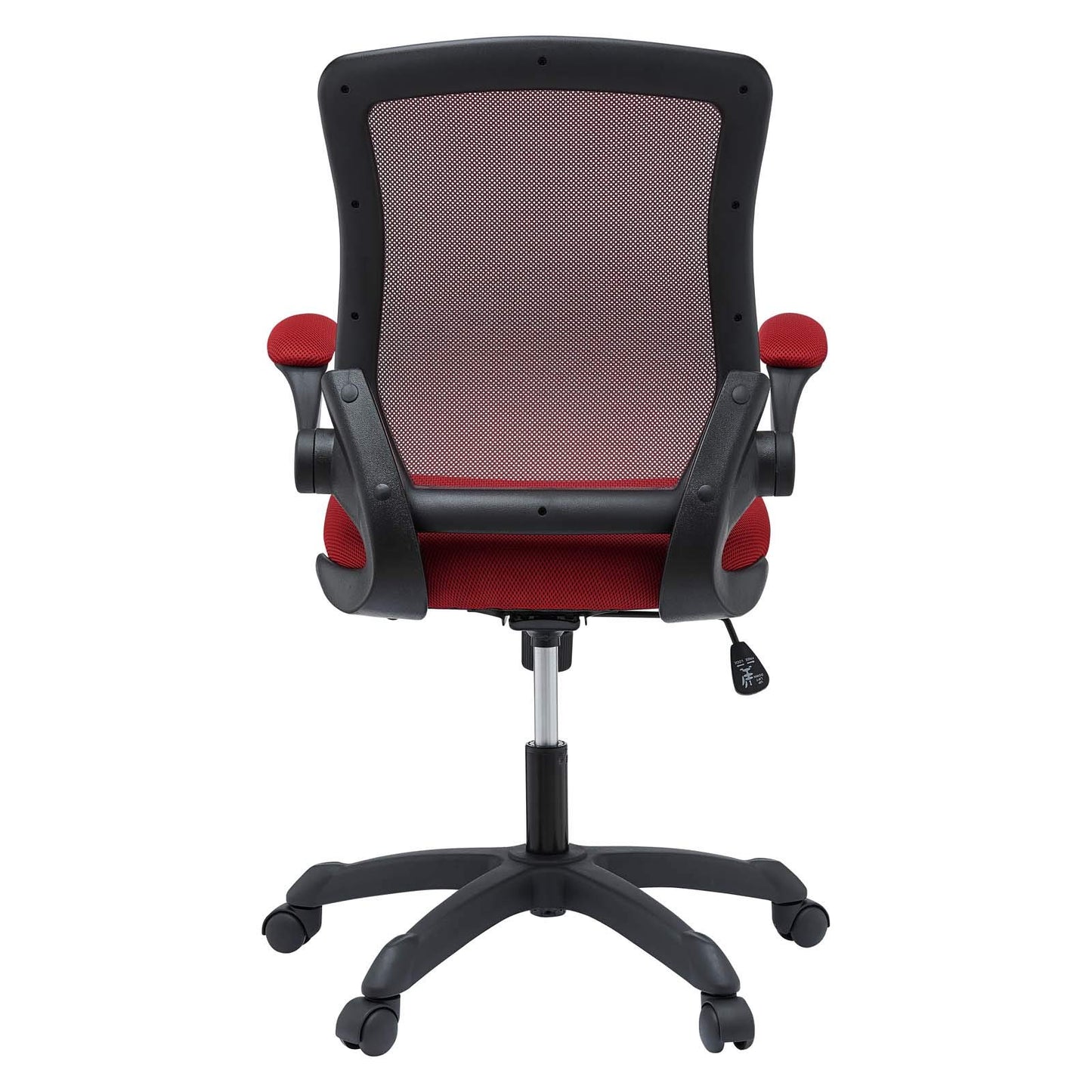 home office desk chairs | CasaFoyer Veer Mesh Office Chair | Ultimate Comfort & Functionality | Breathable Back & Padded Seat | 90-Degree Rotating Armrests | Tilt & Tension Control | One-Touch Pneumatic Lift | Dual-Wheel Casters | Red | casafoyer.myshopify.com