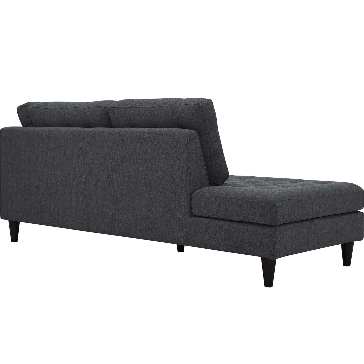 sofas | CasaFoyer Empress Holistic Furniture Design | Tufted Buttons | Luxurious Cushions | Regal Armrests | Sturdy Wooden Legs | Floor Protection | Gray | casafoyer.myshopify.com