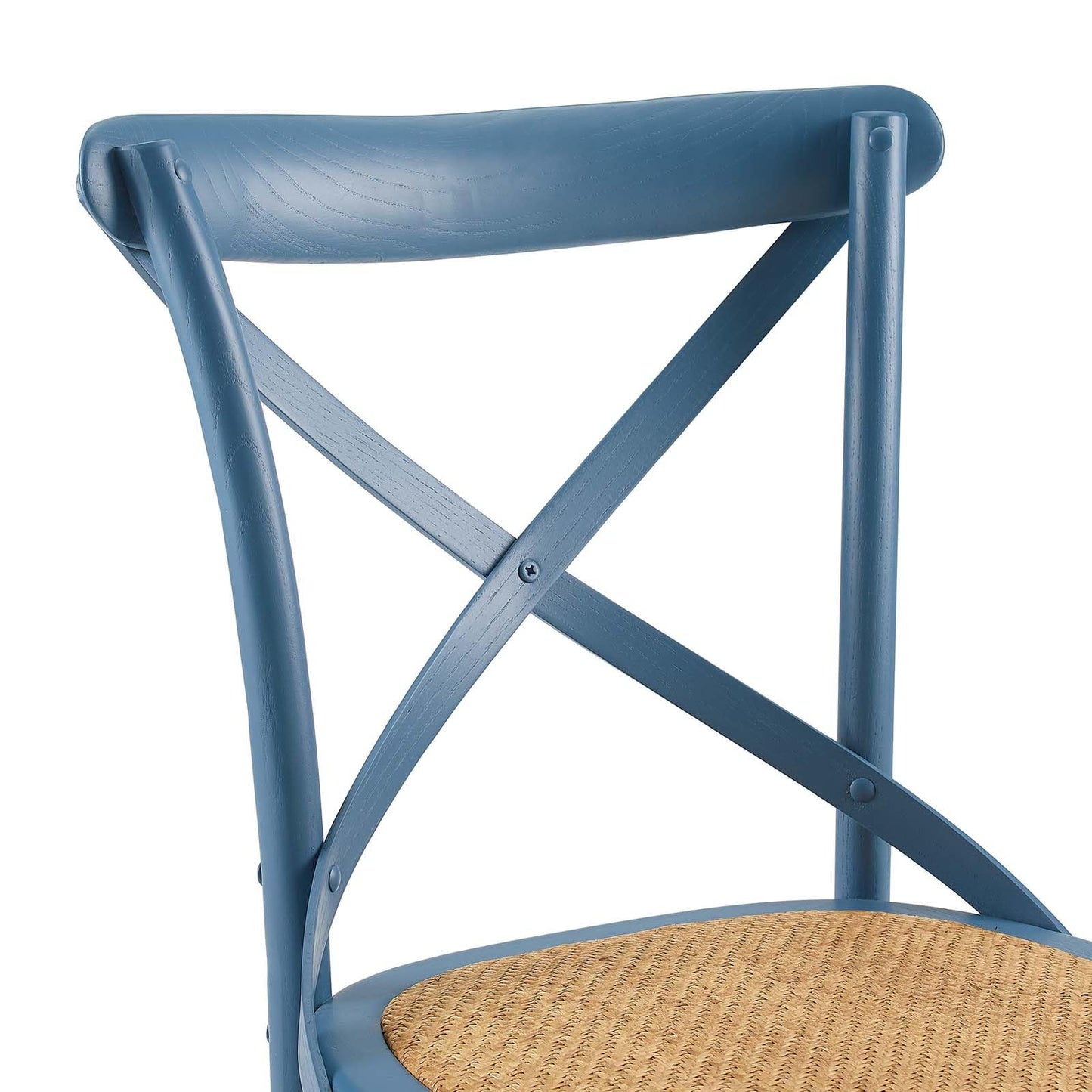 Chair | Gear Dining Side Chair | Rustic Charm with Modern Flair | Wooden Backrest & Tapered Legs | Fully Assembled | Perfect for Country Cottages & Rustic Environments | Set of 1 | casafoyer.myshopify.com
