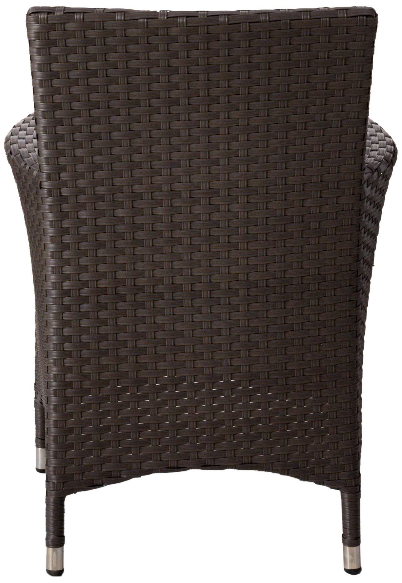 patio bistro sets | CasaFoyer Sojourn Outdoor Patio Dining Collection | 2 Armchairs | Sunbrella Cushions | Synthetic Rattan | UV Protection | Aluminum Frame | casafoyer.myshopify.com