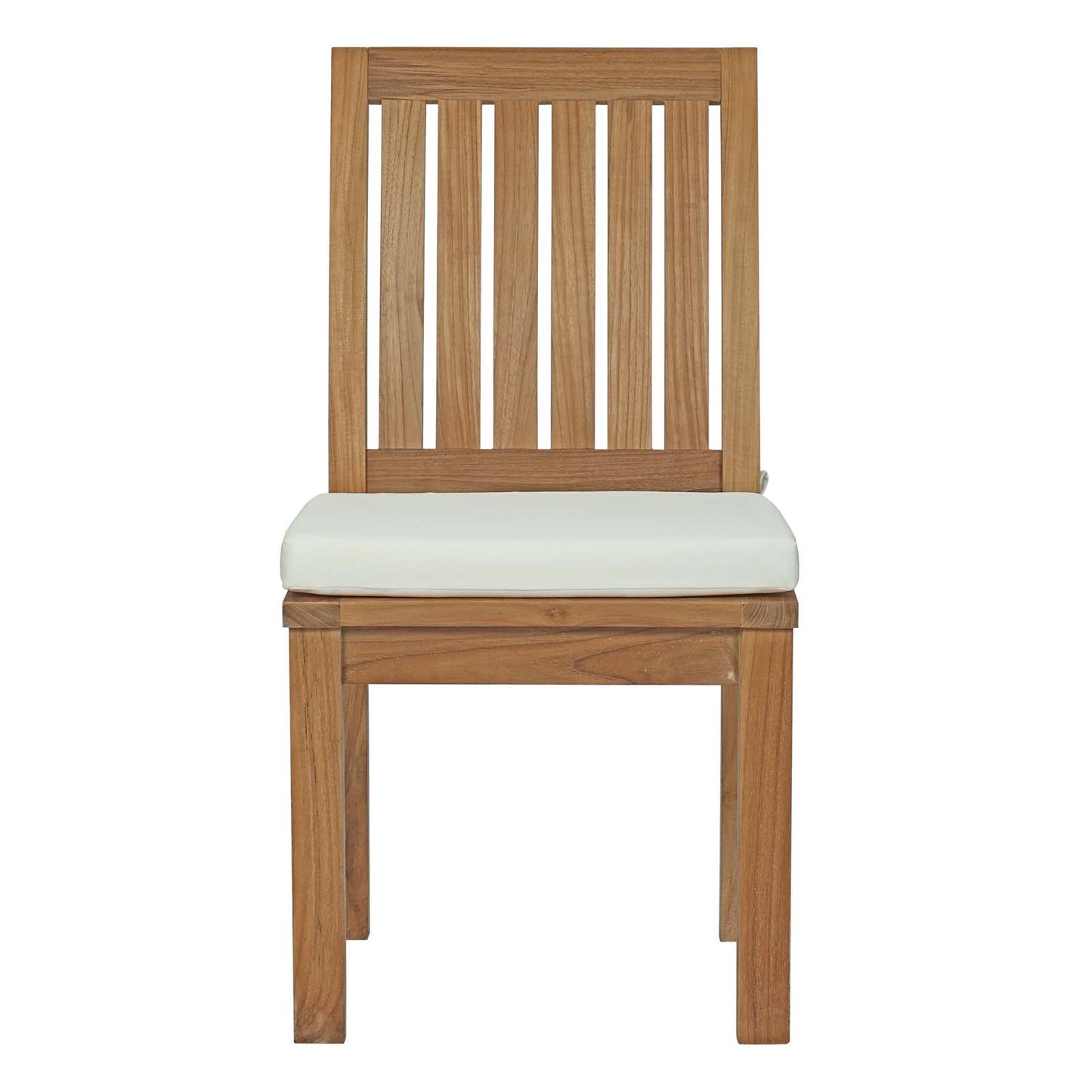 patio bistro sets | CasaFoyer Marina Teak Wood Outdoor Patio Dining Chair | Ultimate Luxury | Durable & Weatherproof | Includes Cushions | Assembly Required | casafoyer.myshopify.com