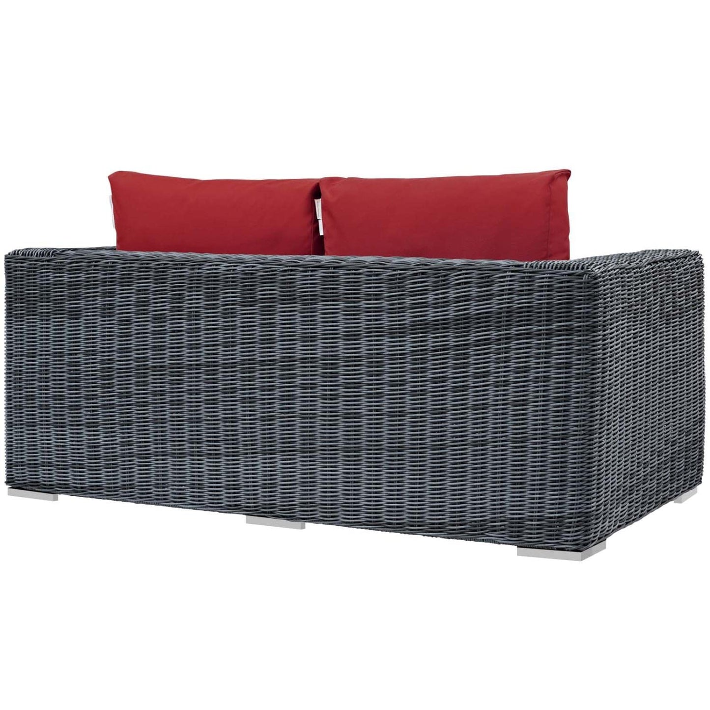 sofas | CasaFoyer Summon Outdoor Patio Loveseat | Ultimate Outdoor Luxury & Comfort | Two-Tone Rattan | Sunbrella Cushions | Aluminum Frame | UV Protection | Powder-Coated | Sleek & Modern Design | Essential for Patio, Backyard, Poolside | casafoyer.myshopify.com