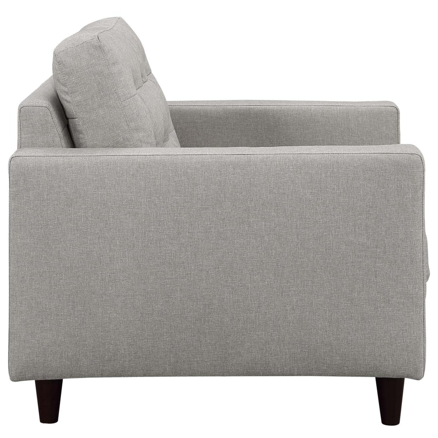 kitchen and dining room sets | CasaFoyer Empress Button Tufted Upholstered Fabric Sectional Sofa Set | Plush Cushions | Sturdy Support | Luxurious Seating | Light Gray | casafoyer.myshopify.com