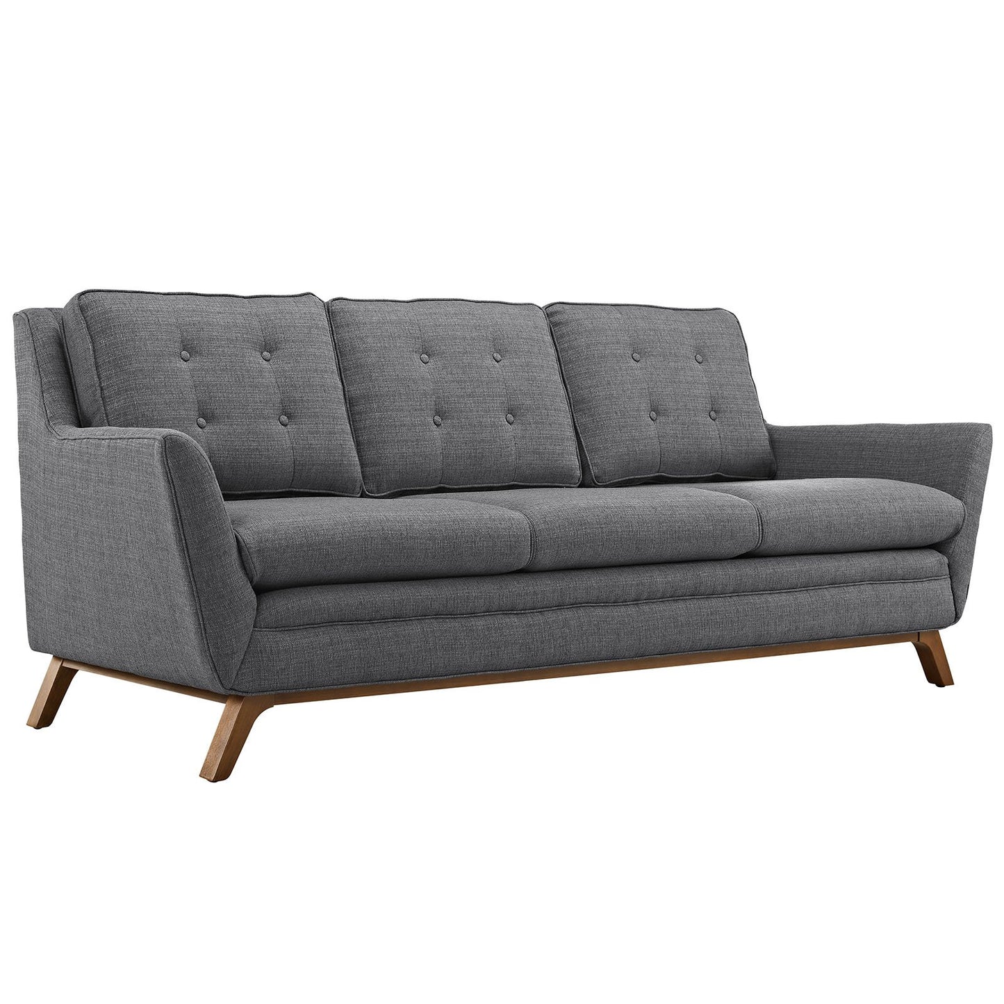 kitchen and dining room sets | CasaFoyer Beguile Collection | Mid-Century Style | Upholstered Living Room Set | Gray | casafoyer.myshopify.com