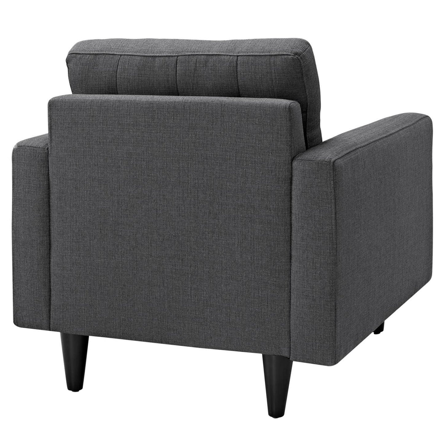 home office desk chairs | CasaFoyer Empress Upholstered Armchair Set of 2 | Exquisite Design | Regal Details | Luxurious Comfort | Gray | casafoyer.myshopify.com