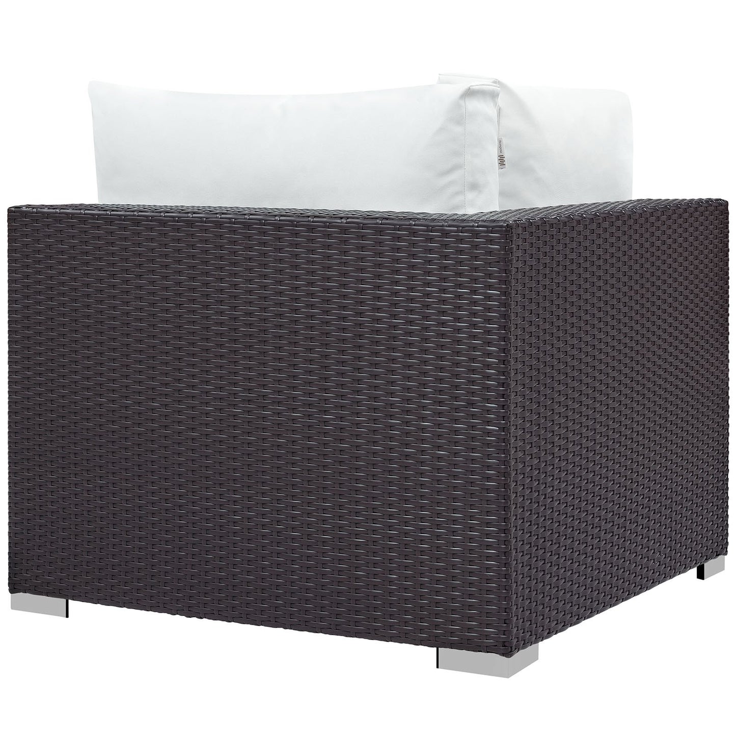Patio Furniture Sets | Convene Outdoor Sectional Corner Chair | Durable Rattan & Aluminum Frame | All-Weather Cushions | Ideal for Patio, Backyard, Poolside | casafoyer.myshopify.com