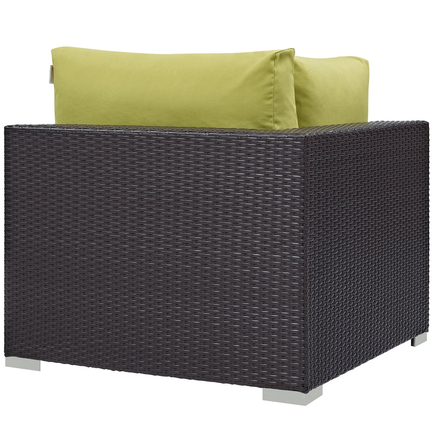 Patio Furniture Sets | Convene Outdoor Sectional Corner Chair | Durable Rattan & Aluminum Frame | All-Weather Cushions | Perfect for Patio, Backyard, Poolside | casafoyer.myshopify.com