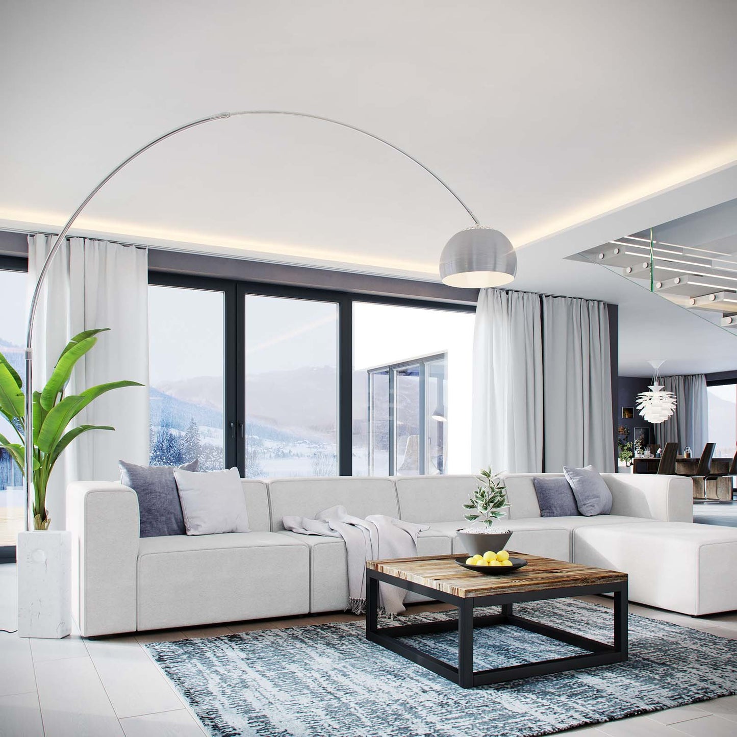 kitchen and dining room sets | CasaFoyer Mingle 5-Piece Modular Sectional Sofa Set | Spacious & Comfortable | High-Quality Polyester Fabric | Stylish & Durable | Ideal for Modern Decors | casafoyer.myshopify.com