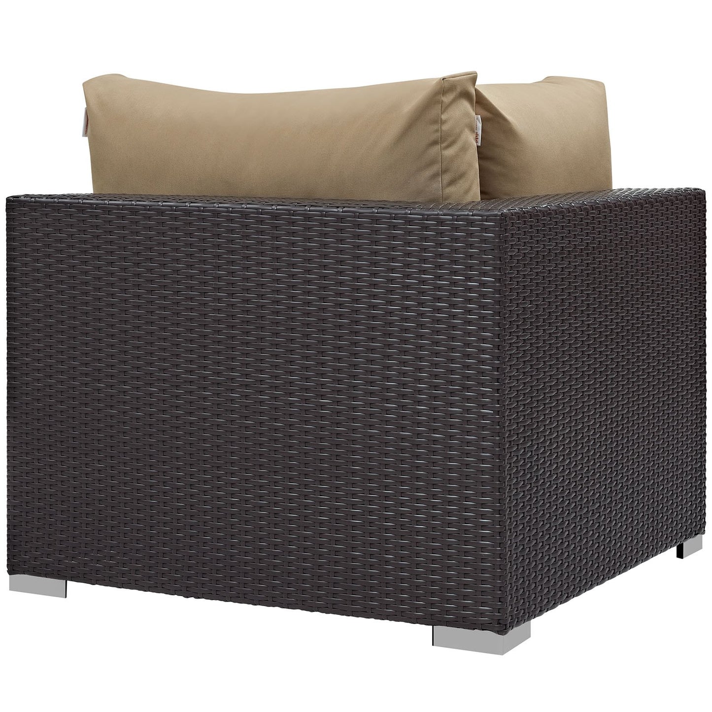 Patio Furniture Sets | Convene Outdoor Sectional Corner Chair | Durable Rattan & Aluminum Frame | All-Weather Cushions | Versatile & Stylish | Patio, Backyard, Poolside | casafoyer.myshopify.com